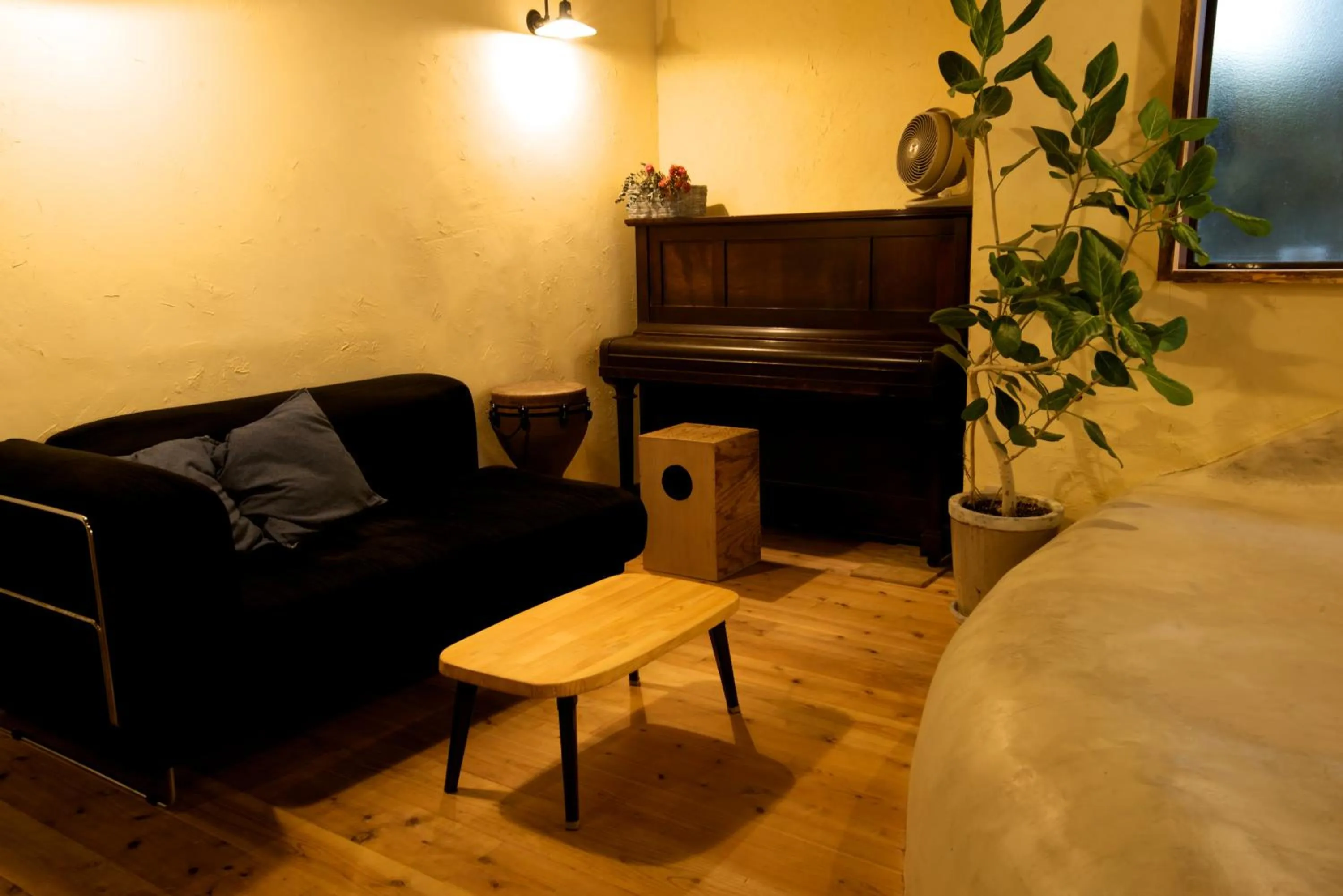 Lounge or bar in Onsen Guesthouse HAKONE TENT