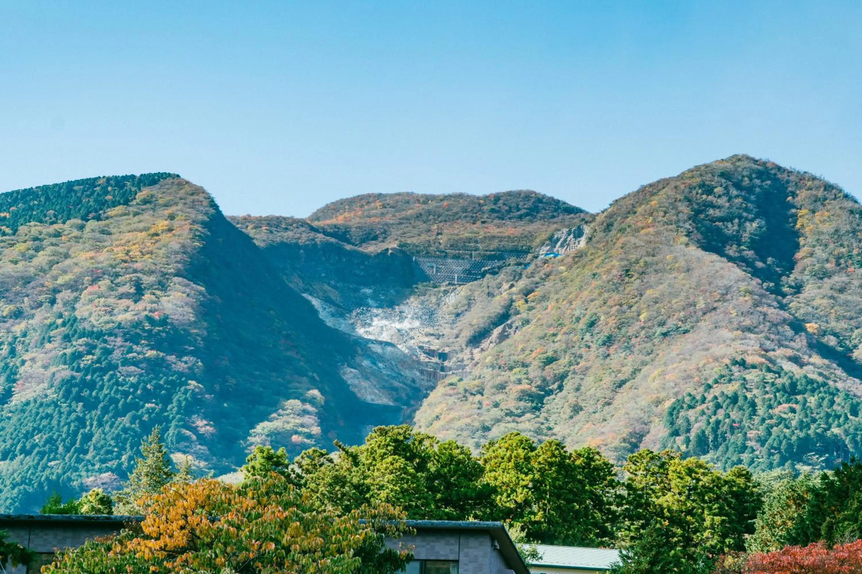 Natural landscape in Onsen Guesthouse HAKONE TENT