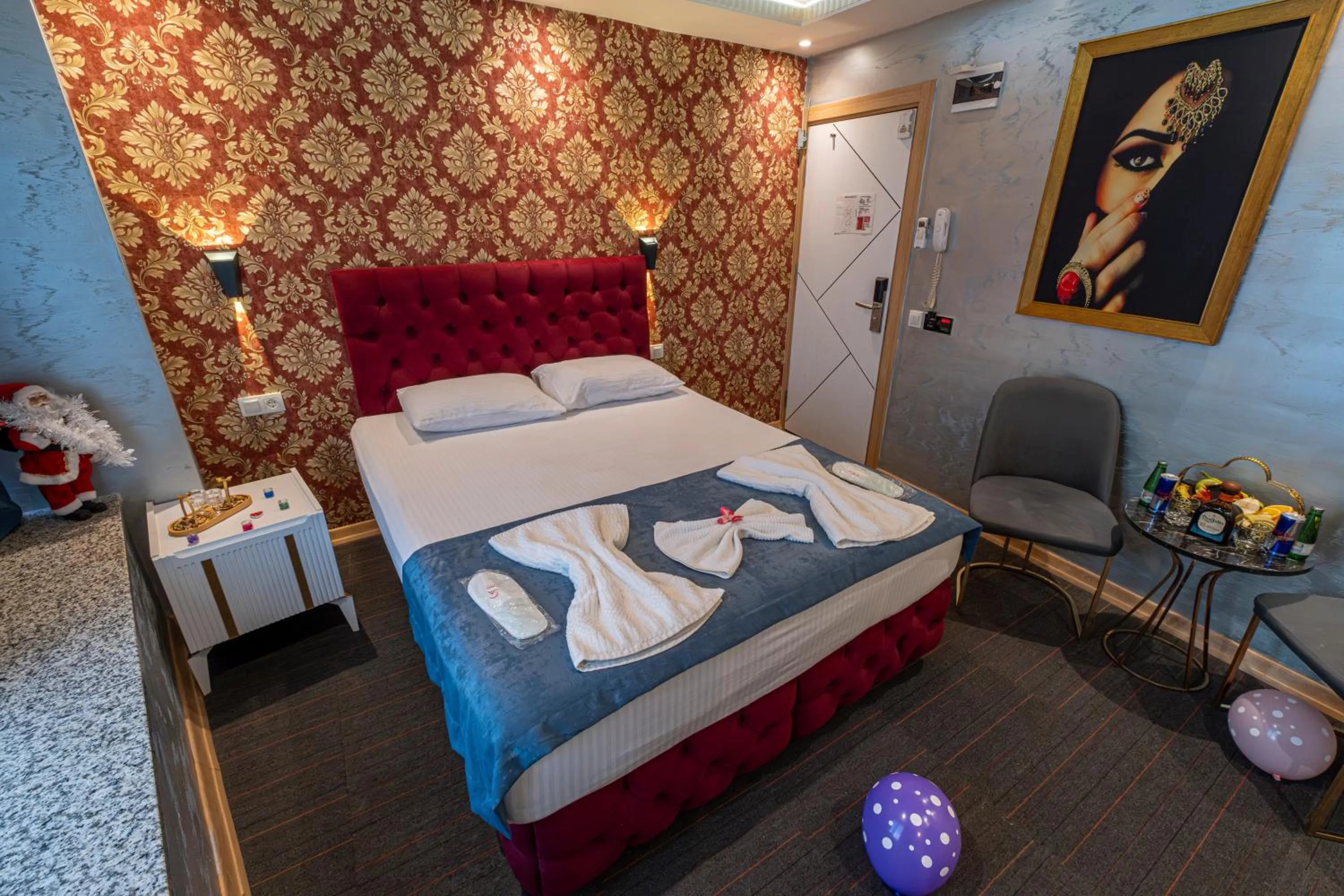 Bed in Stay Suite Hotel