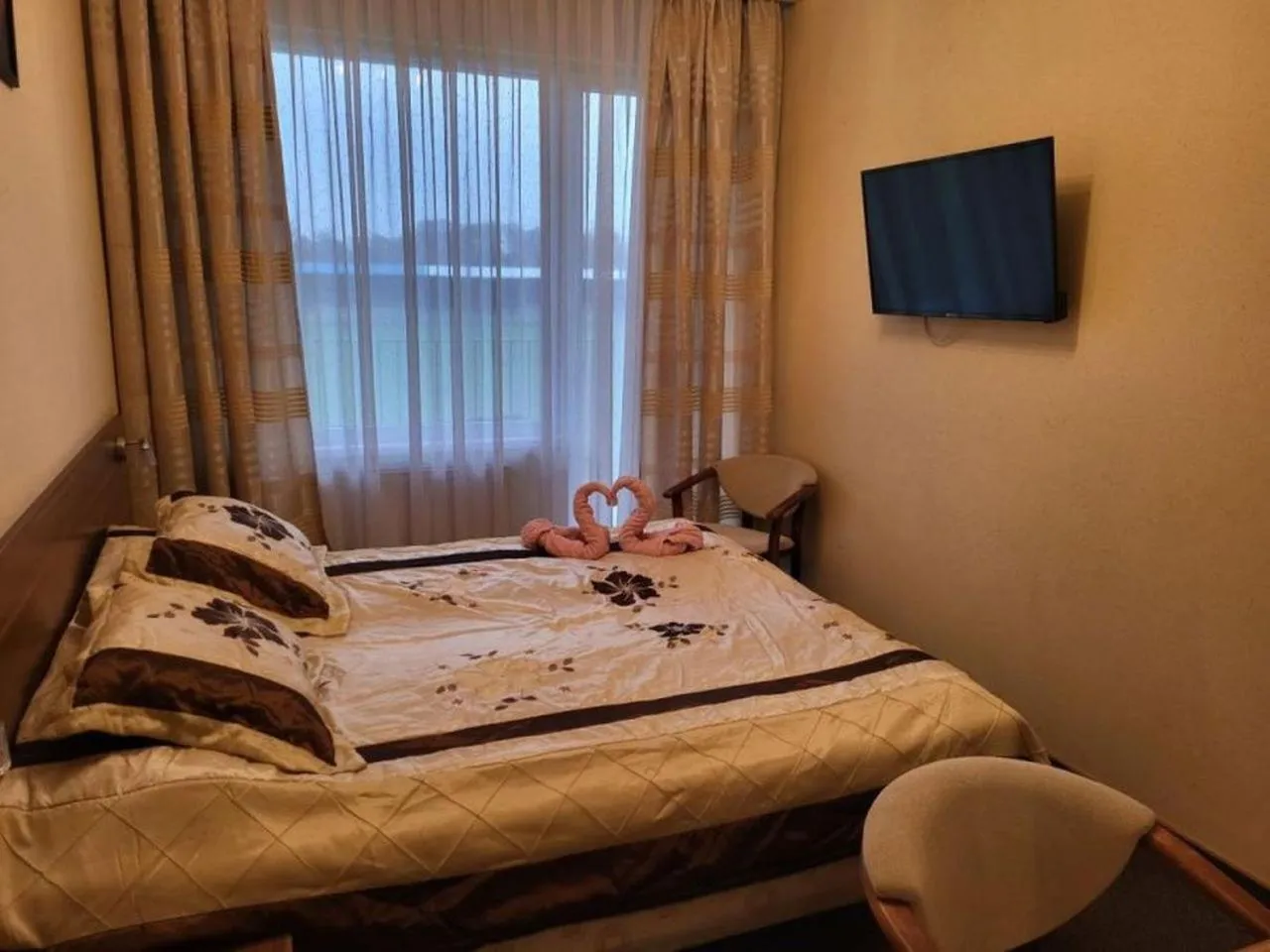 Bed in Hotel Parkowy