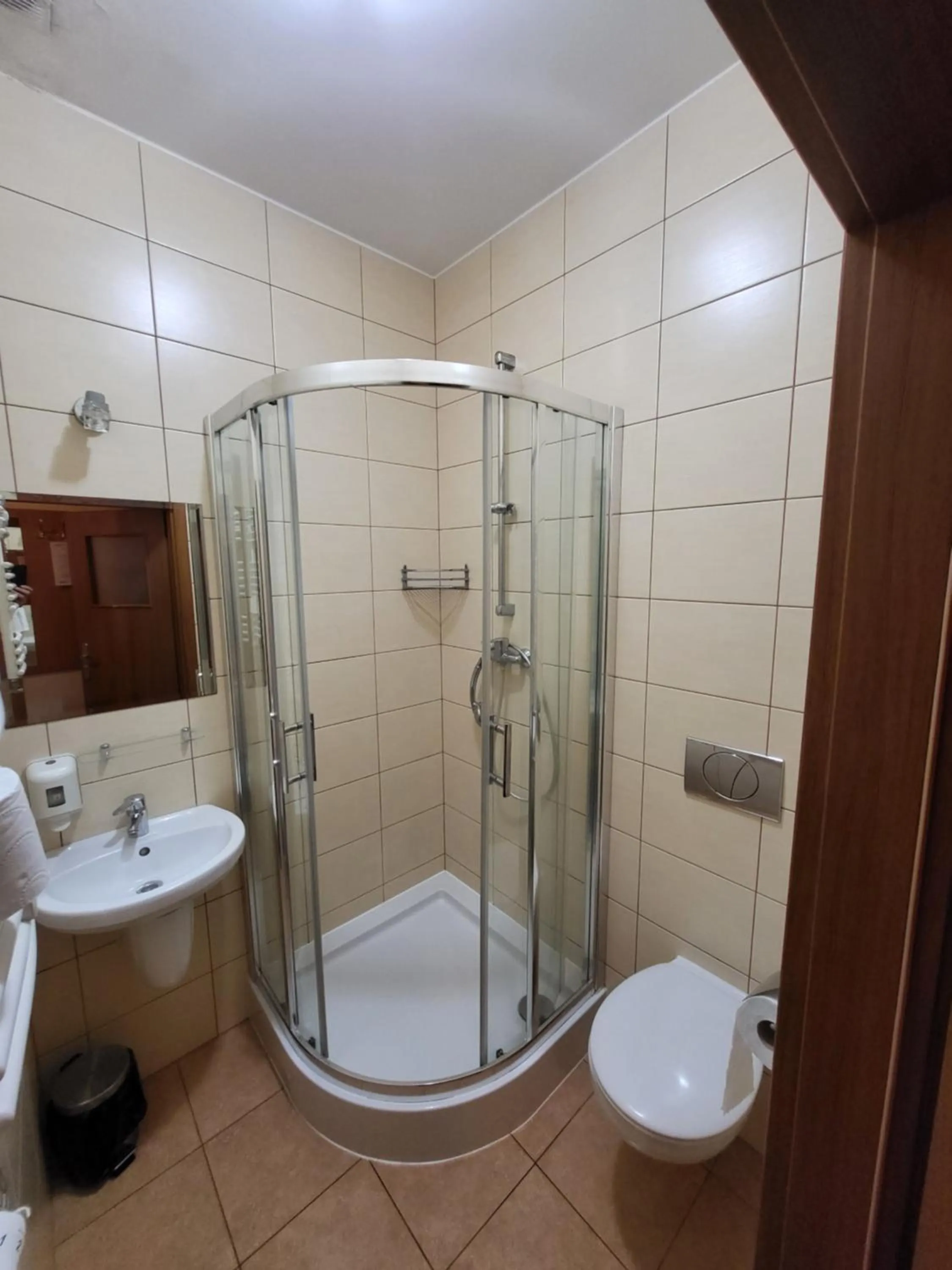 Shower in Hotel Parkowy