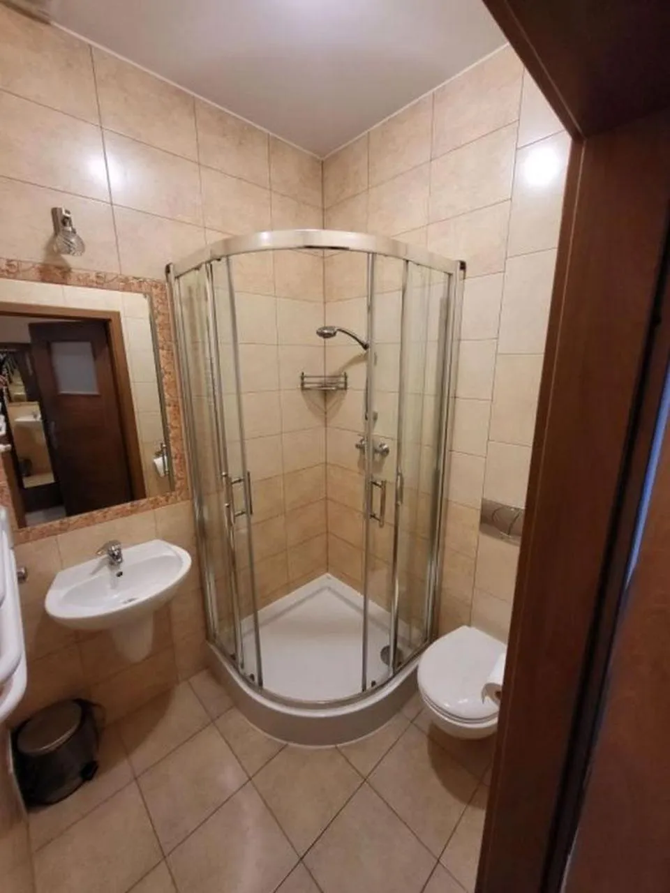 Shower in Hotel Parkowy