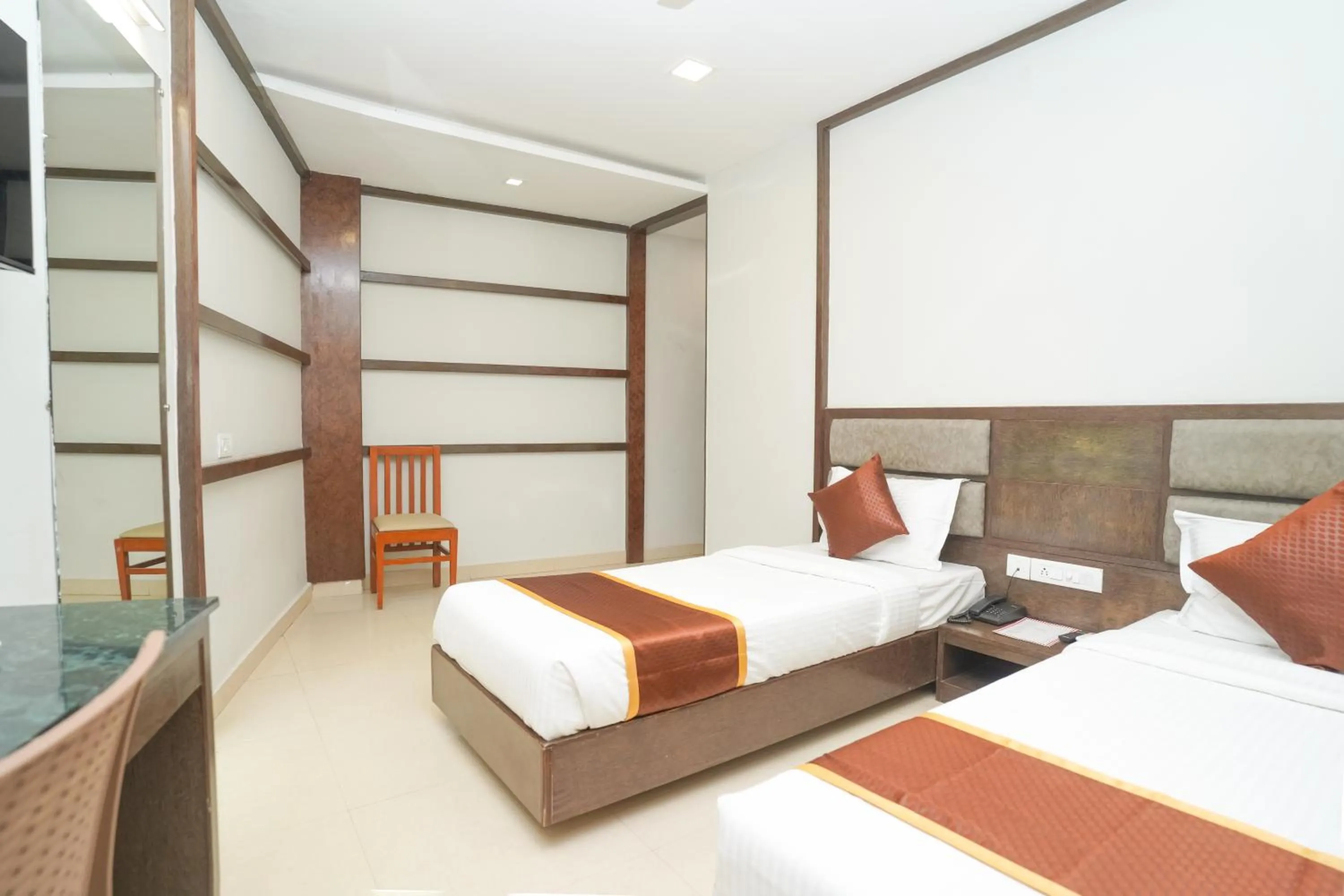 Bed in Hotel Zain Grande