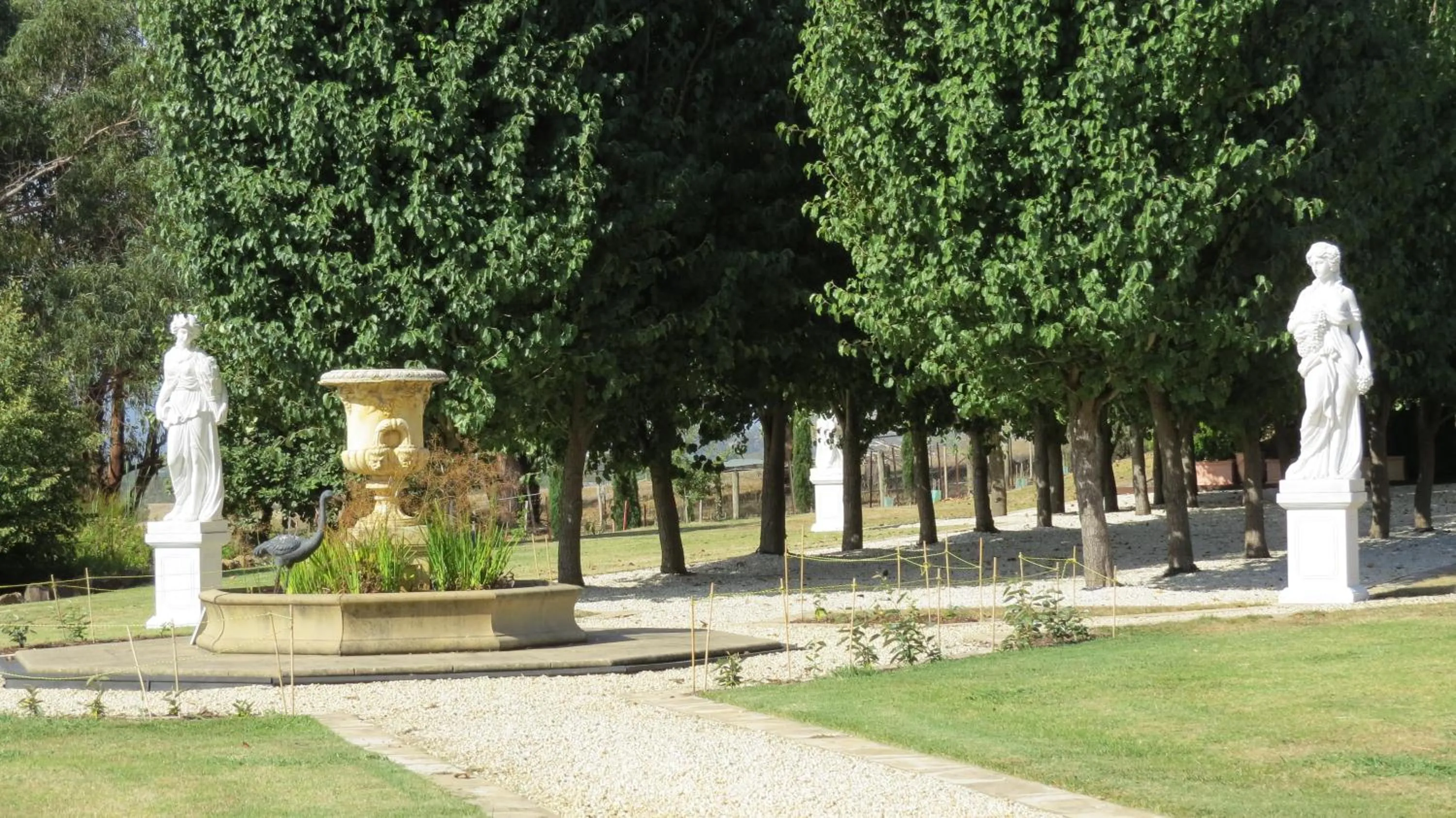 Garden in The Gatehouse at Villa Raedward