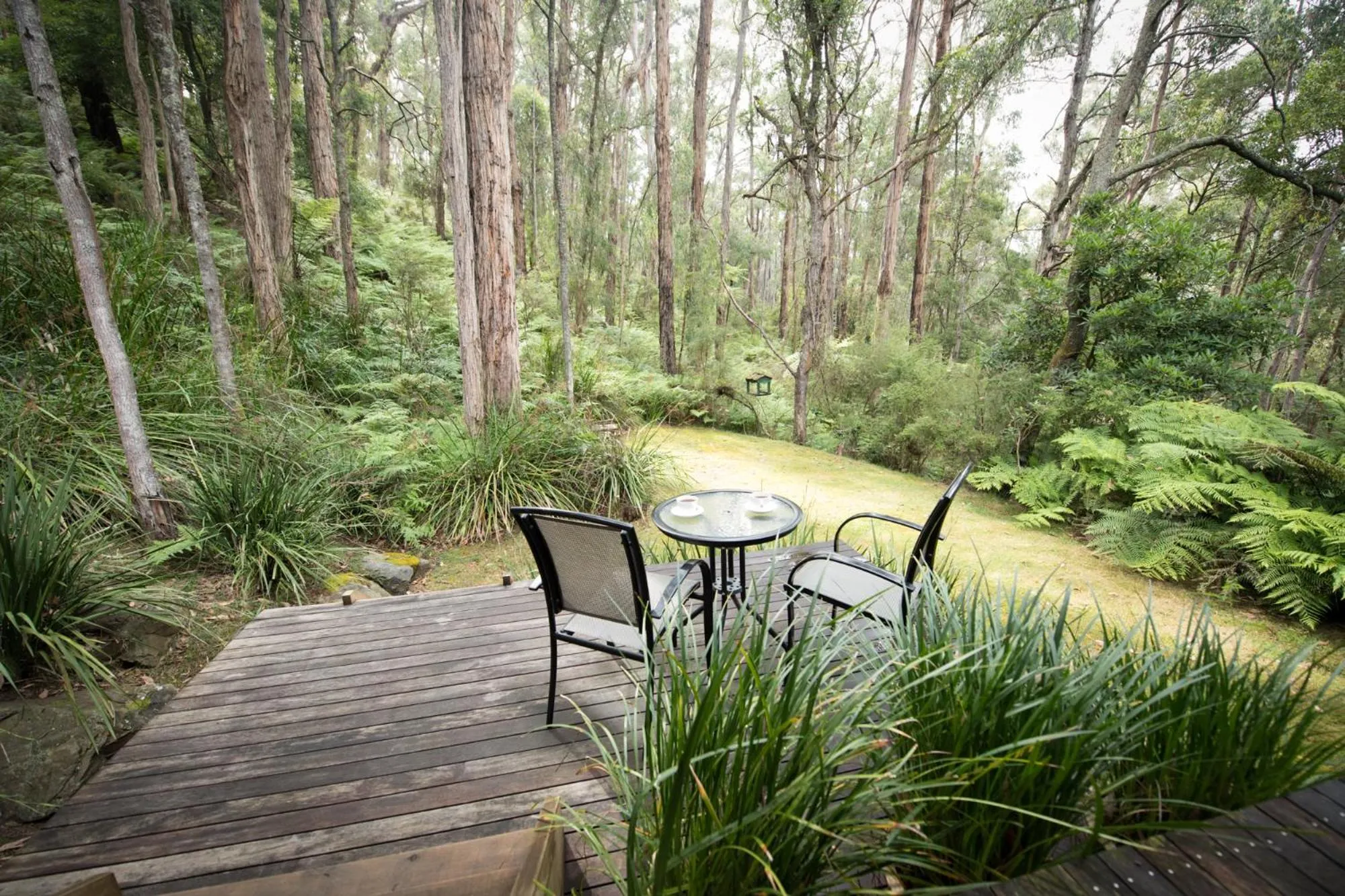 Balcony/Terrace in Myers Creek Cascades Luxury Cottages