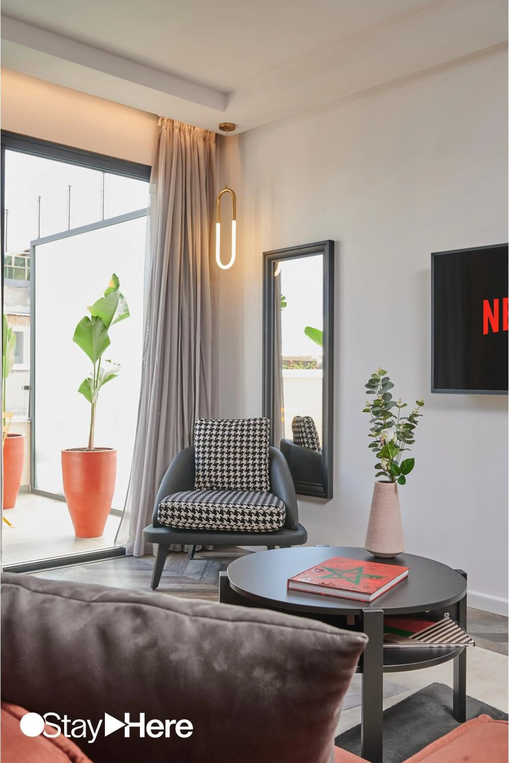 Seating area in Stayhere Rabat - Agdal 4 - Hotel