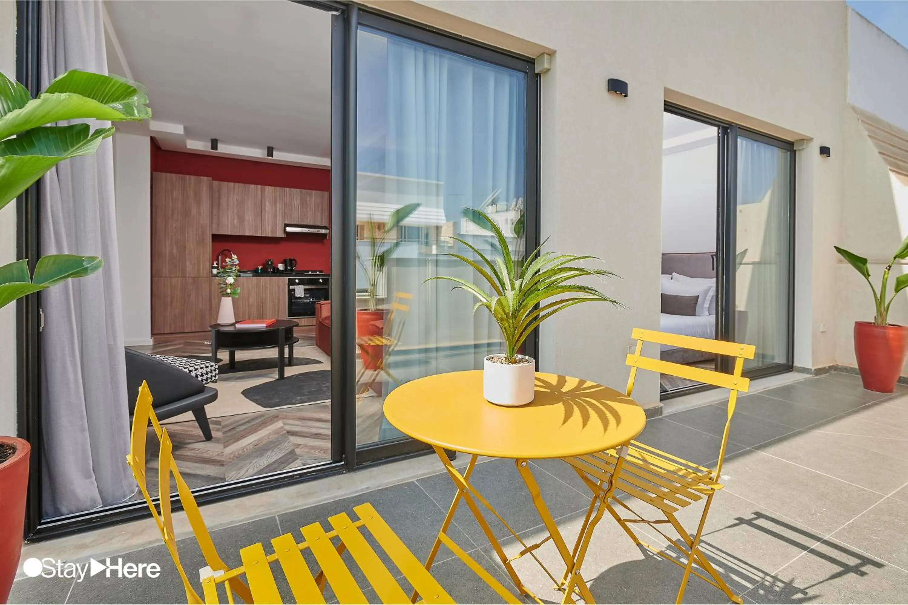 Balcony/Terrace in Stayhere Rabat - Agdal 4 - Hotel