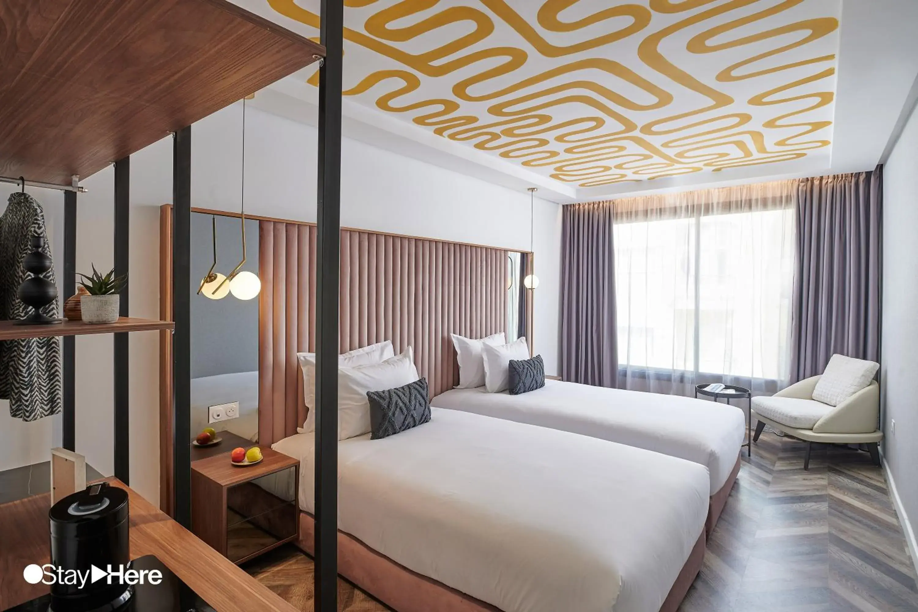 Deluxe Twin Room in Stayhere Rabat - Agdal 4 - Hotel Deluxe Twin Room in Stayhere Rabat - Agdal 4 - Hotel