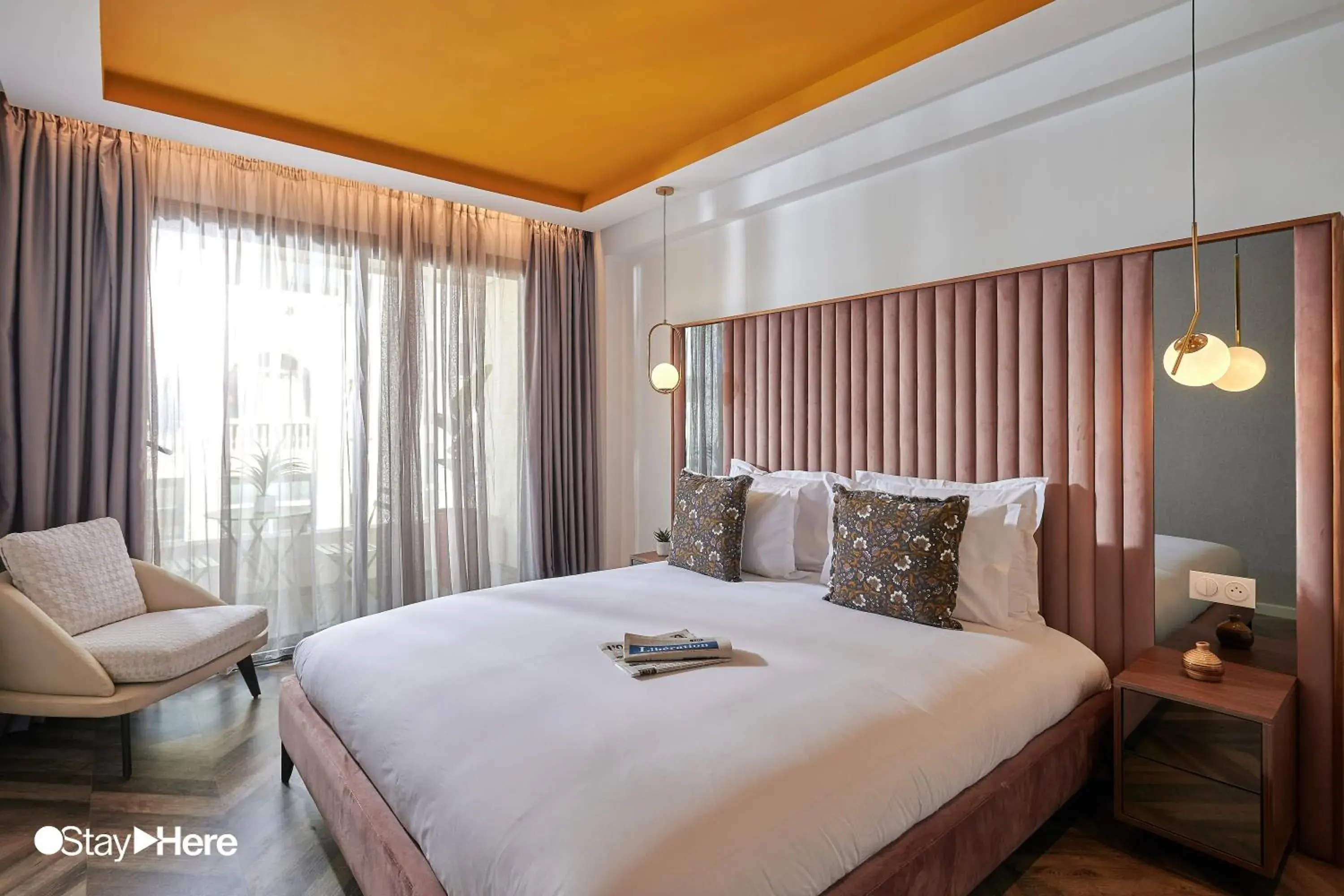 Deluxe Double Room with Balcony in Stayhere Rabat - Agdal 4 - Hotel Deluxe Double Room with Balcony in Stayhere Rabat - Agdal 4 - Hotel