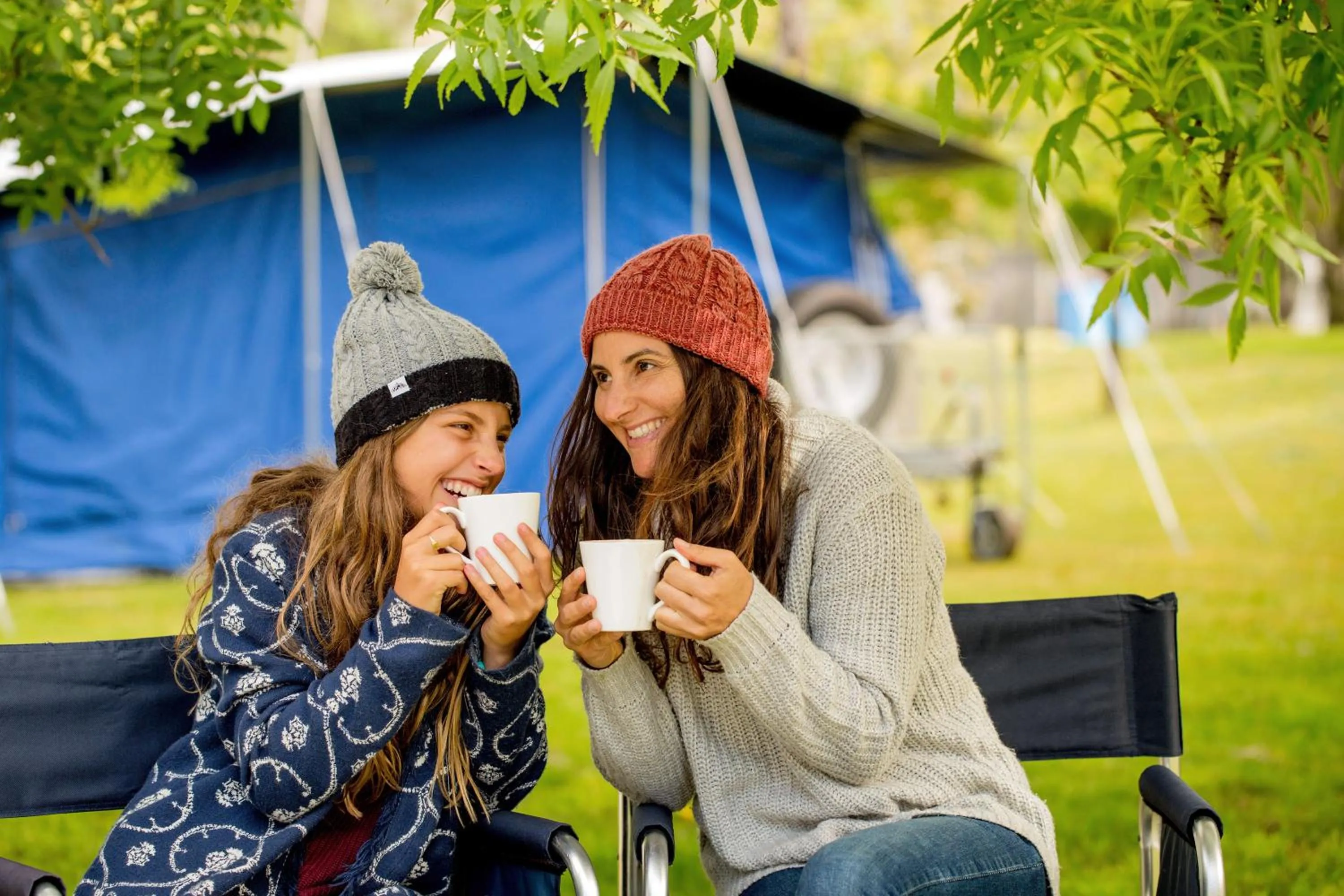 Area and facilities in Albury Gardens Tourist Park