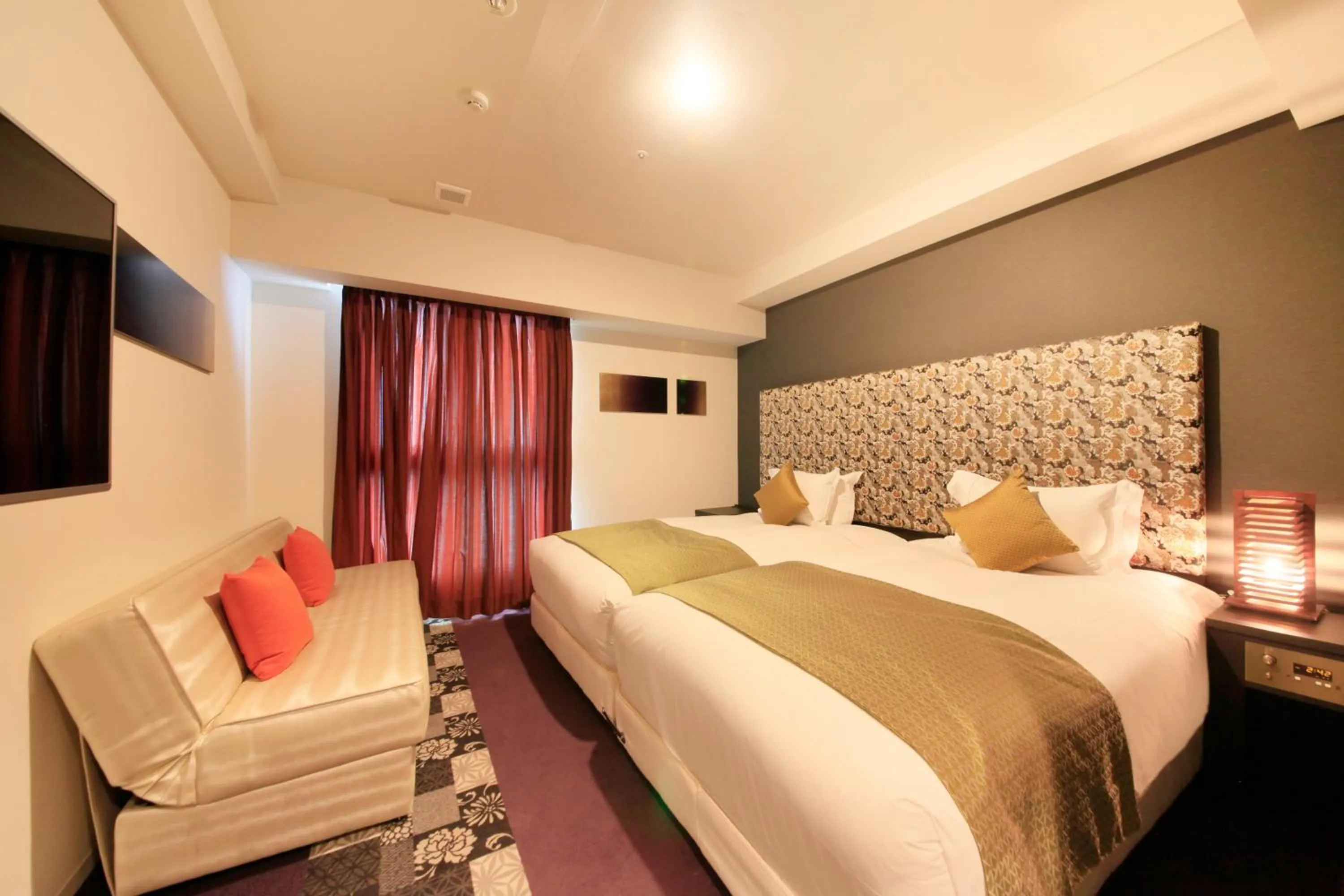 Photo of the whole room, Bed in Centurion Hotel Ikebukuro Station