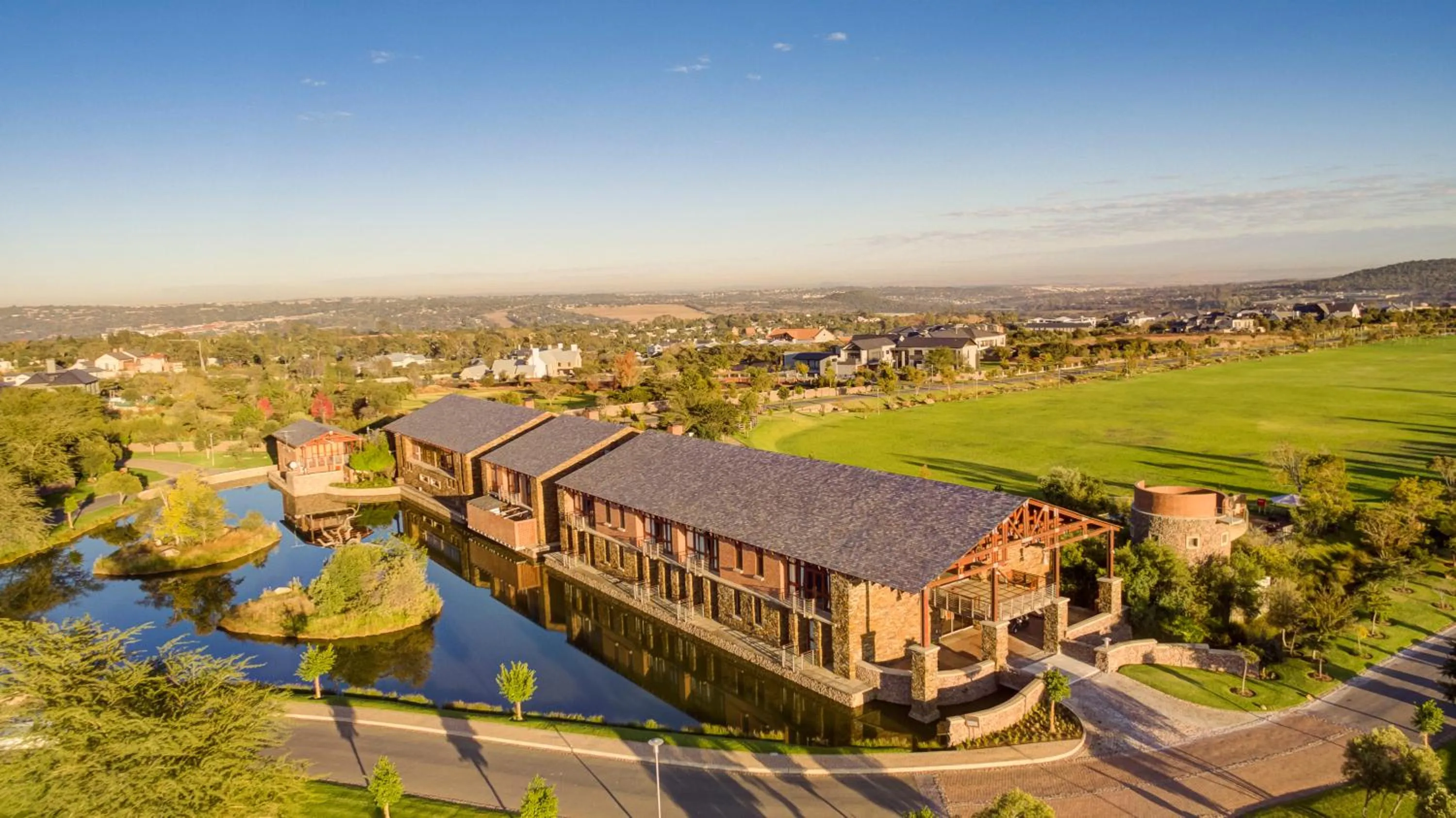 Bird's eye view in Riboville Boutique Hotel And Restaurant