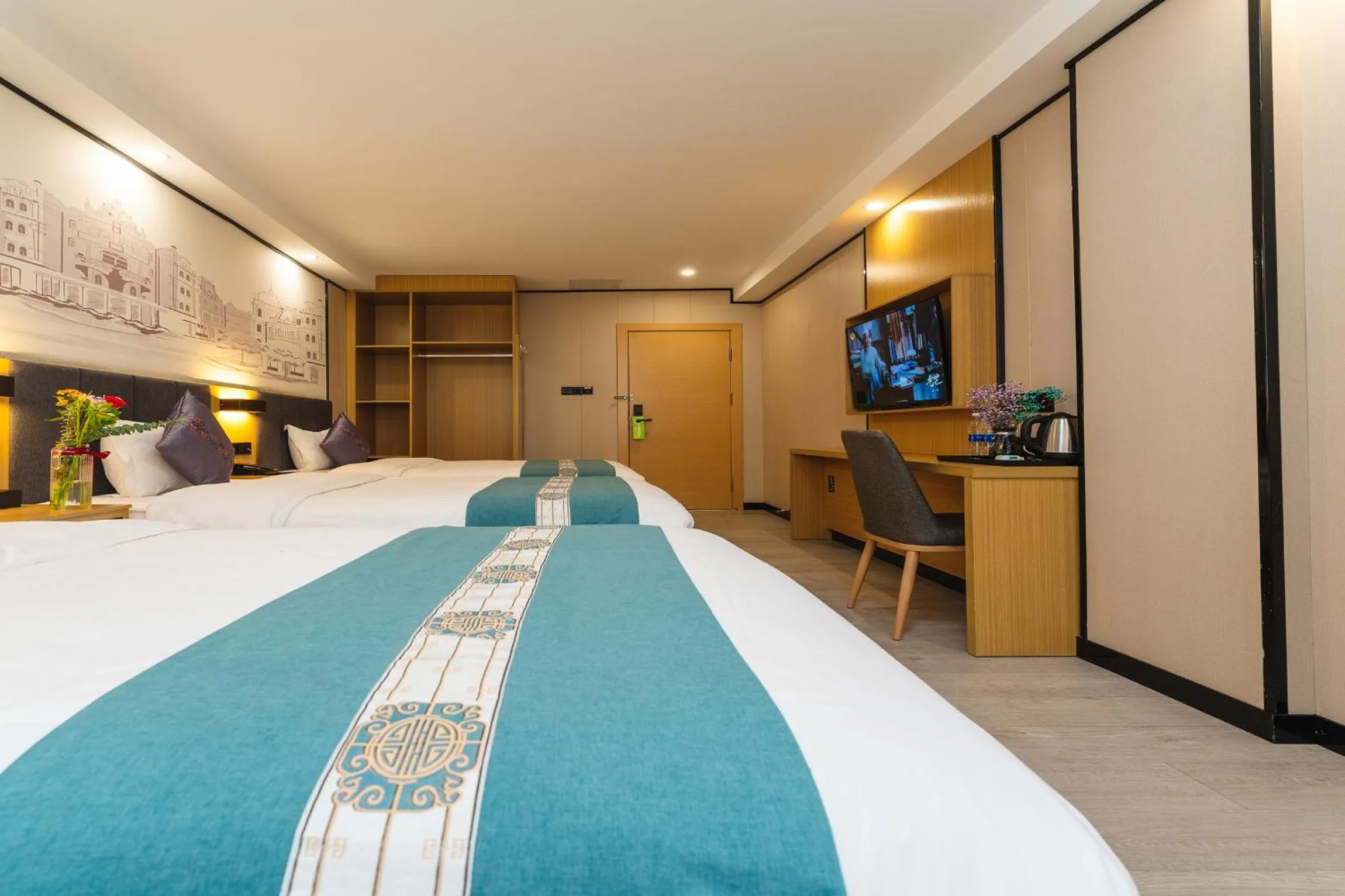 Photo of the whole room in Amemouillage Inn - Guangzhou Railway Station Xicun Metro Station