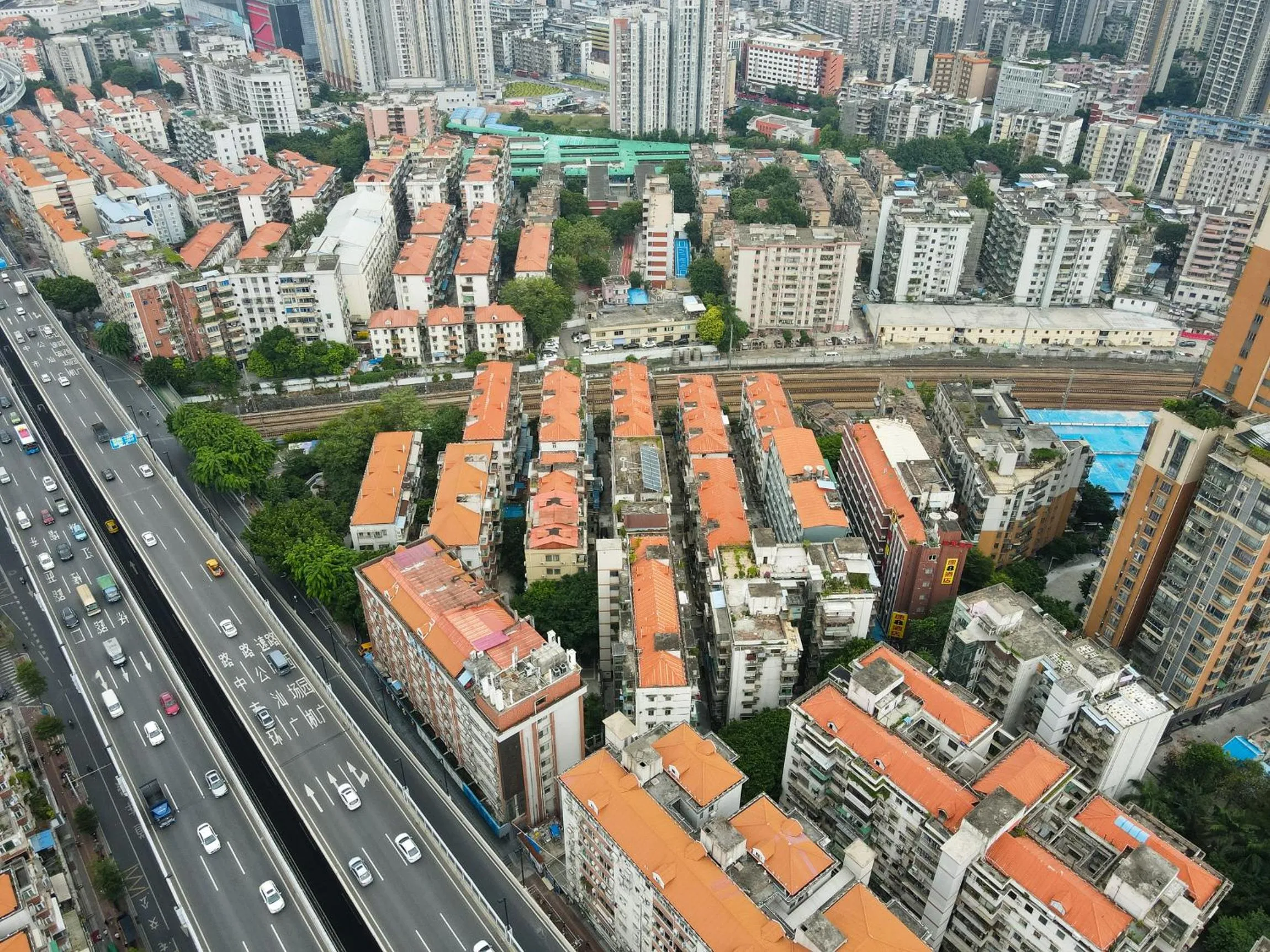 Patio in Amemouillage Inn - Guangzhou Railway Station Xicun Metro Station