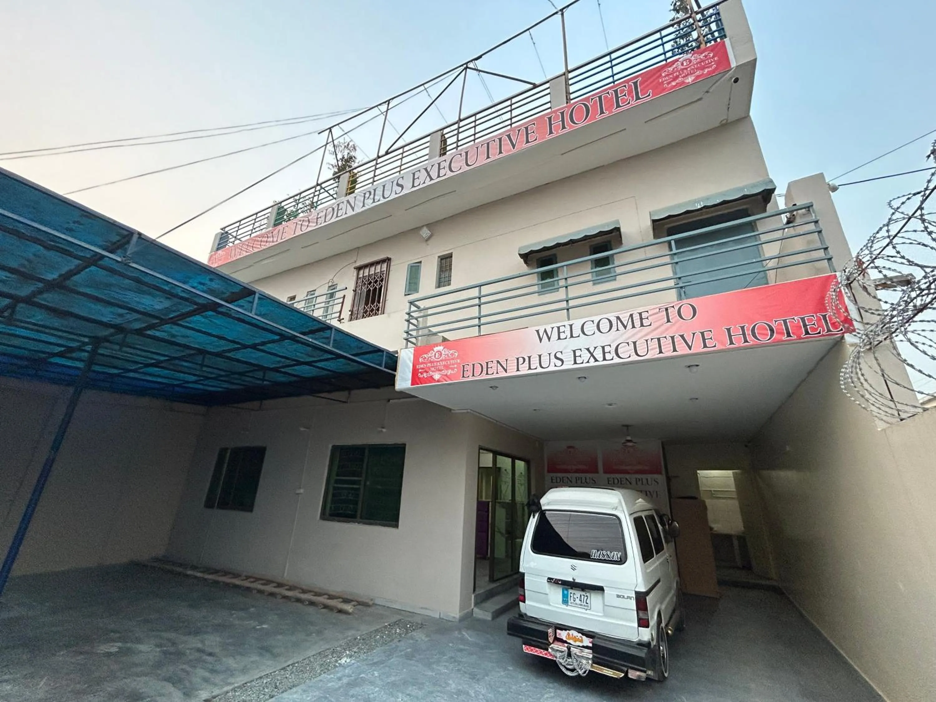 Property building in Eden Plus Executive Hotel