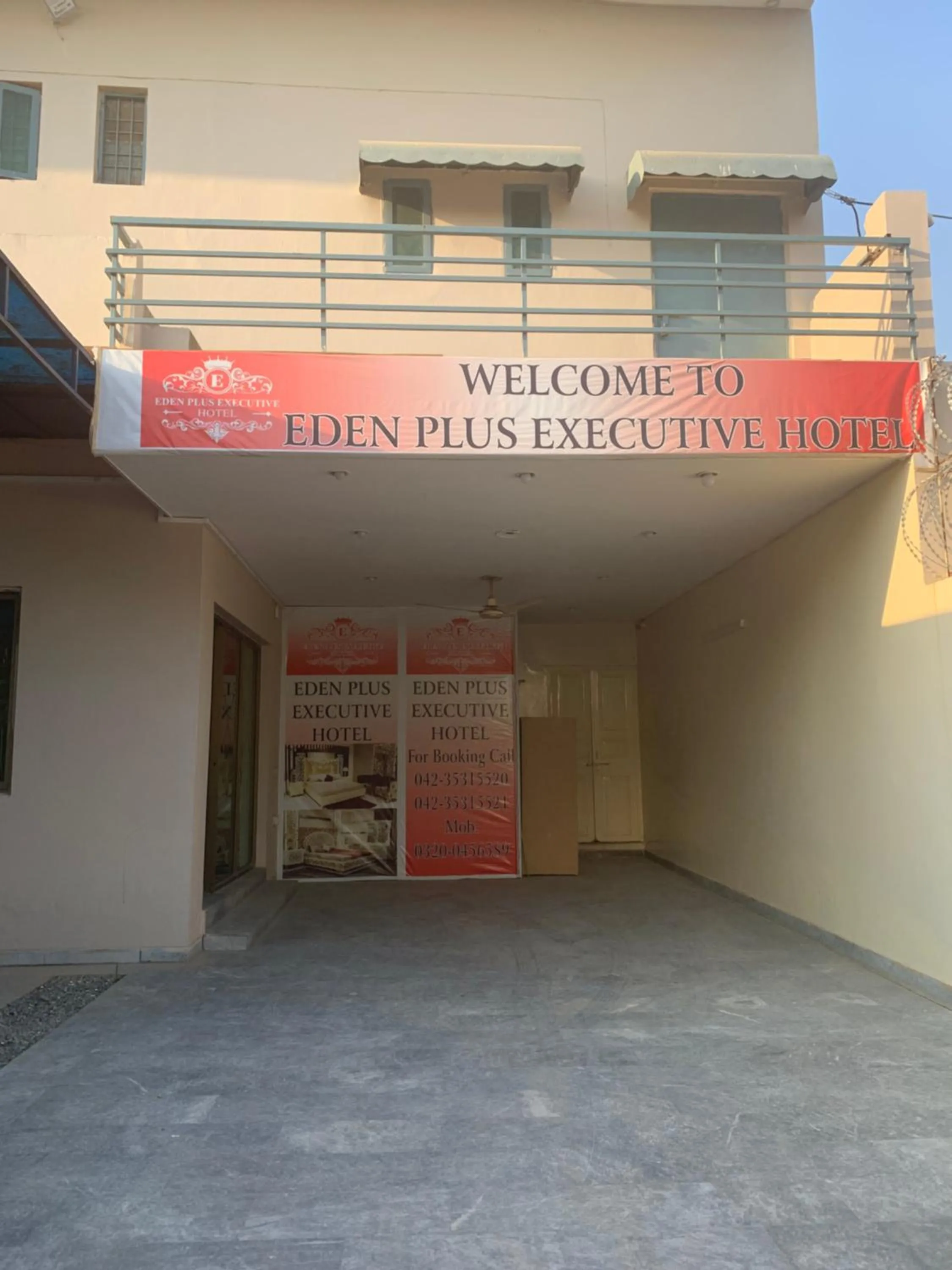 Property building in Eden Plus Executive Hotel