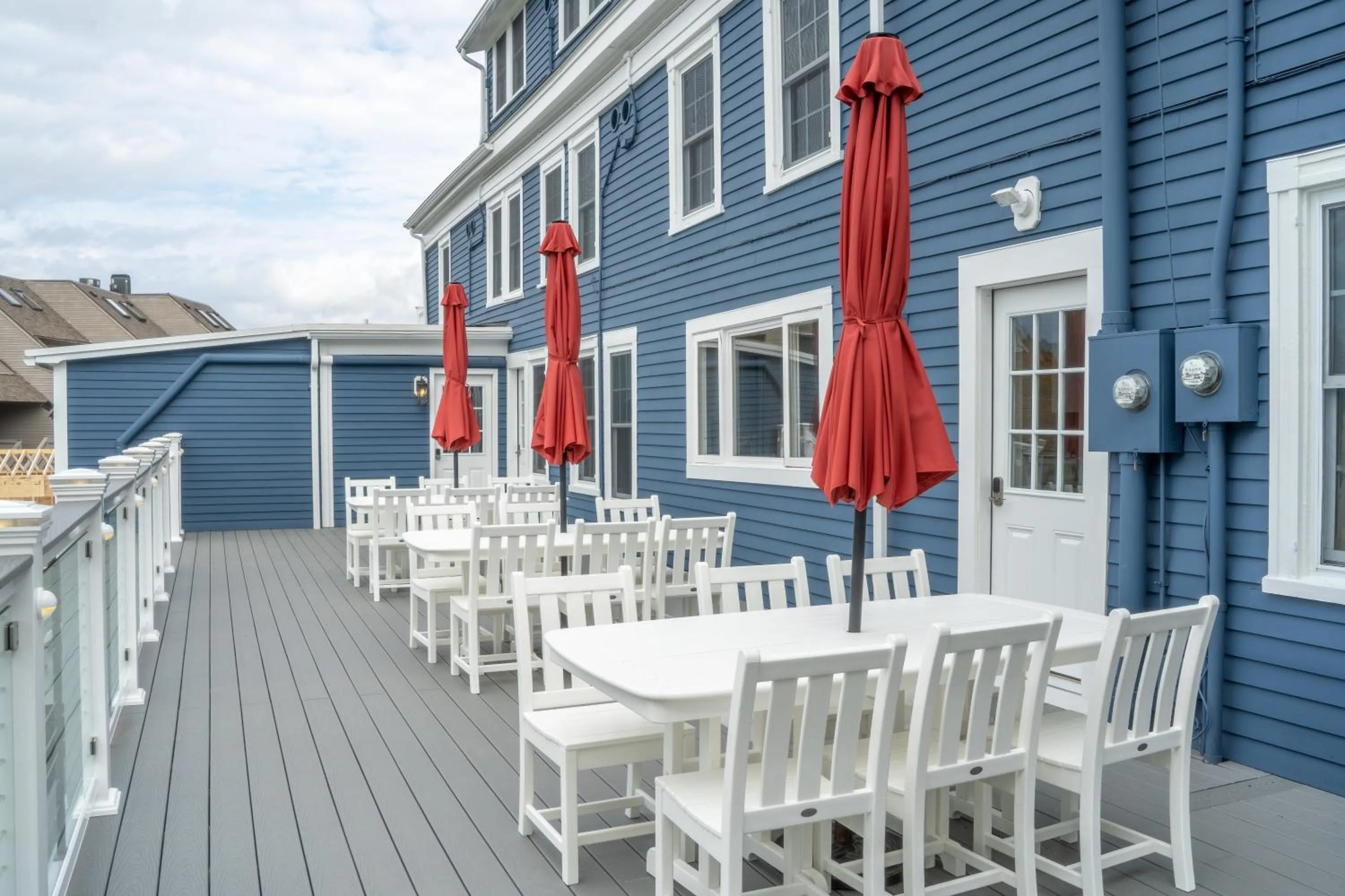 Balcony/Terrace in 935 Ocean, a Beachside Inn
