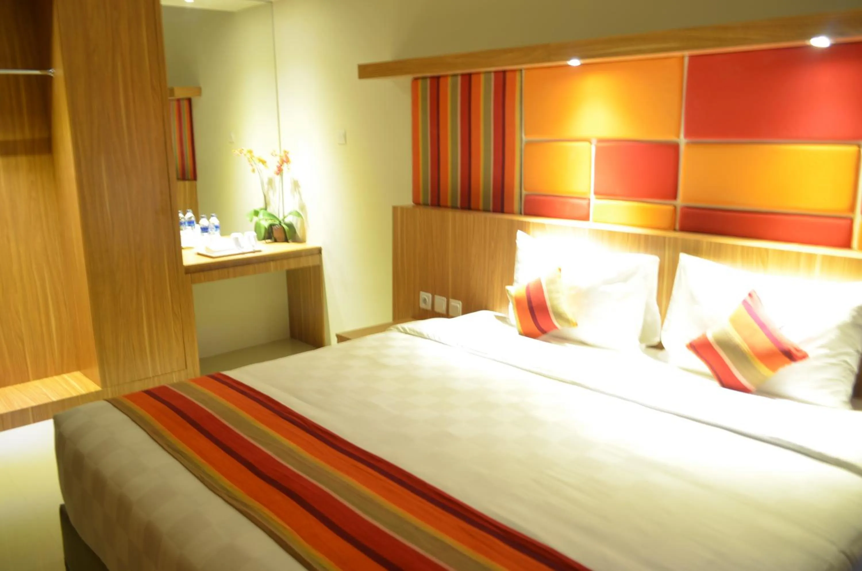 Bed in Kyriad Hotel Airport Jakarta
