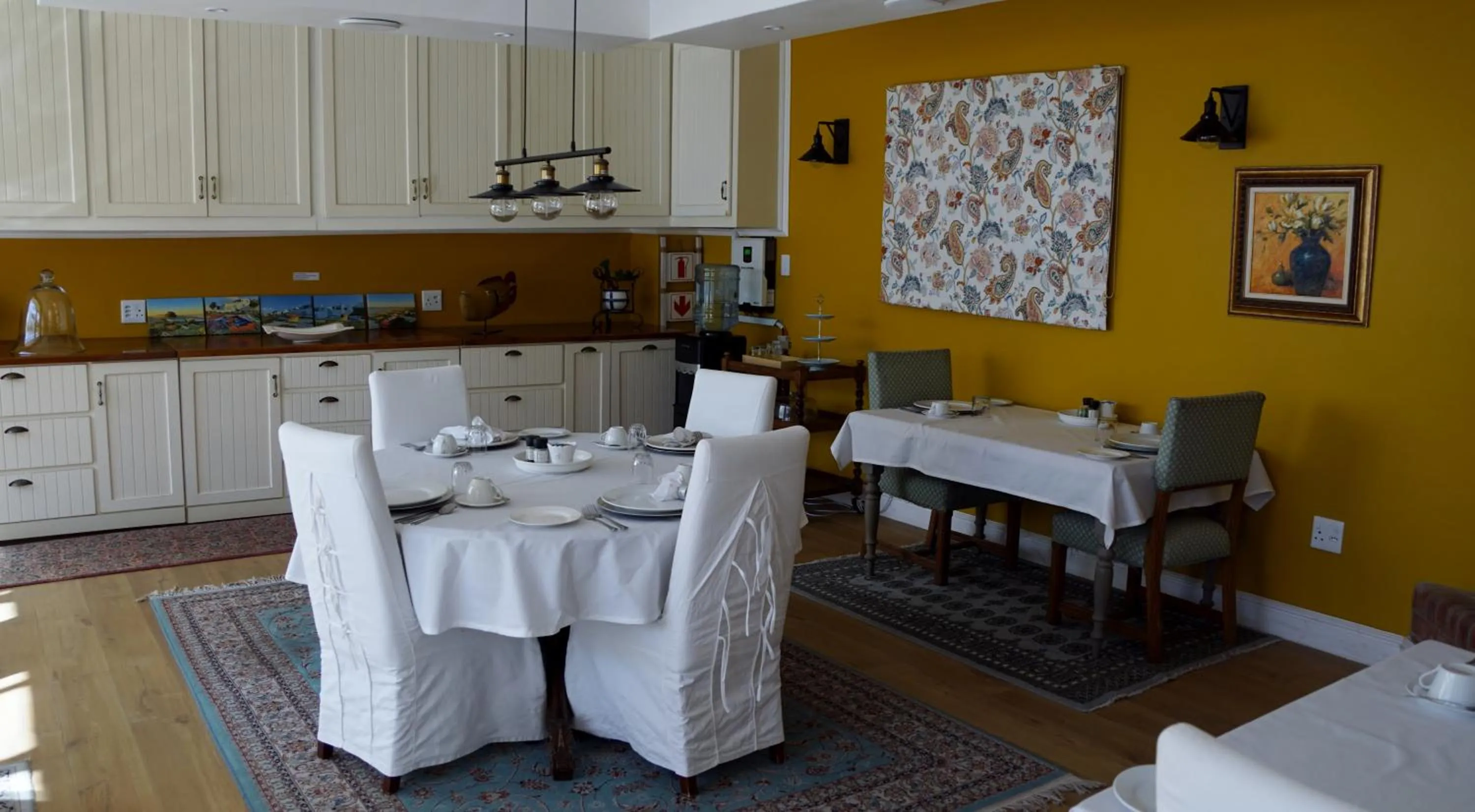 Dining area in Paternoster Manor