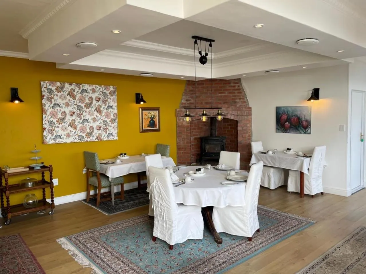 Dining area in Paternoster Manor