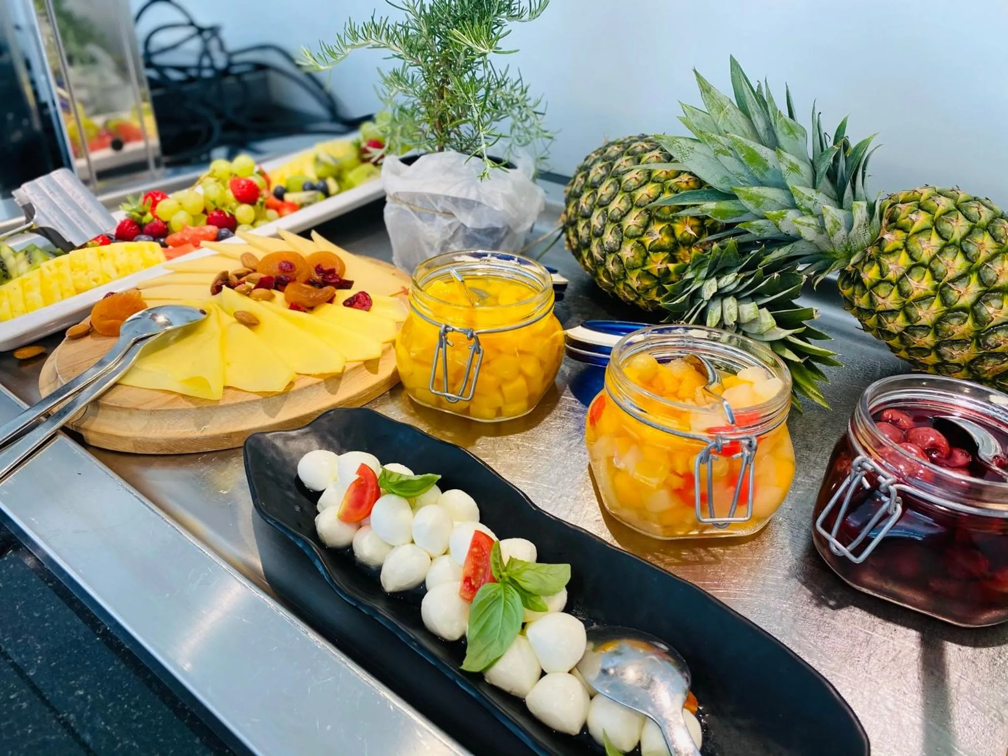 Breakfast in Aparthotel Miramare