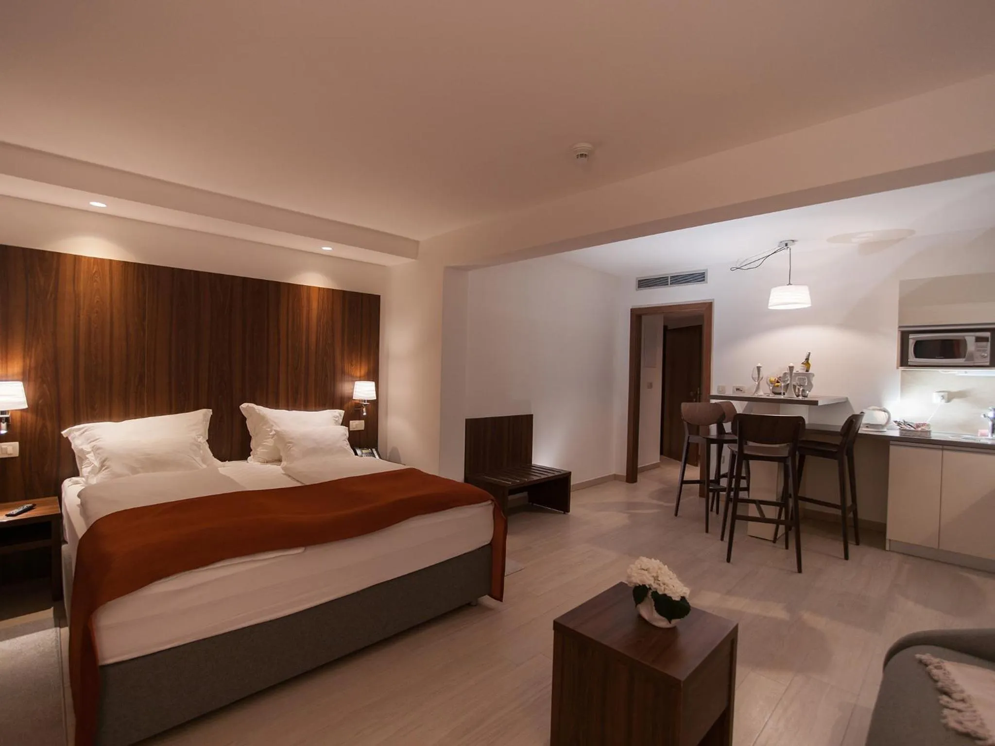 Bedroom, Bed in Aparthotel Miramare