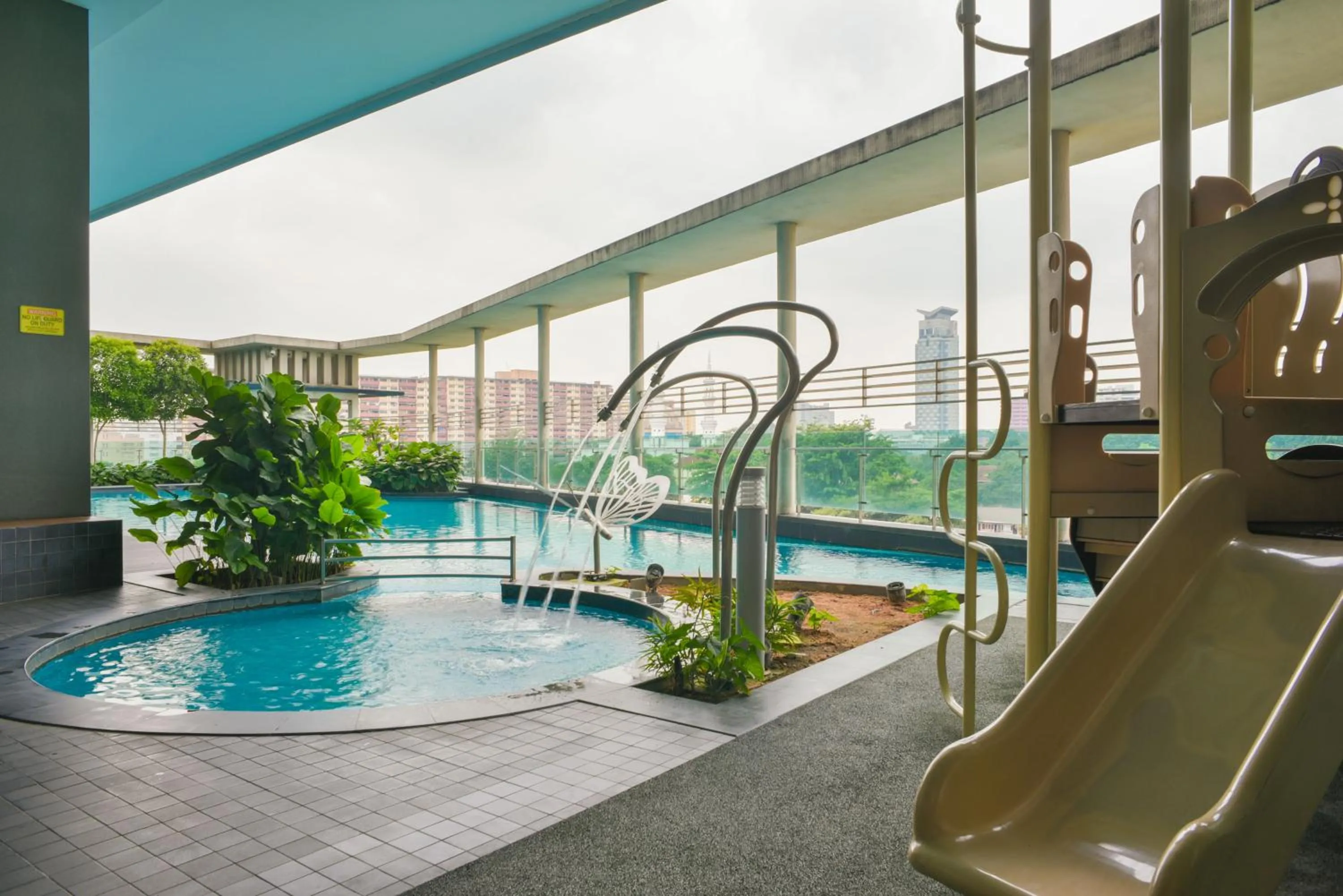 Pool view in BBHomes at Casa Residency KL