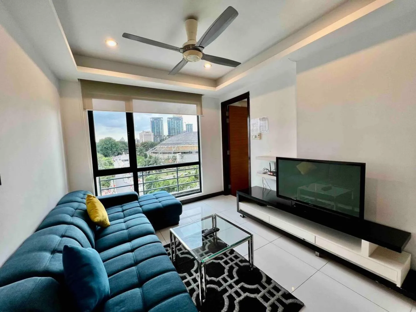 Communal lounge/ TV room in BBHomes at Casa Residency KL