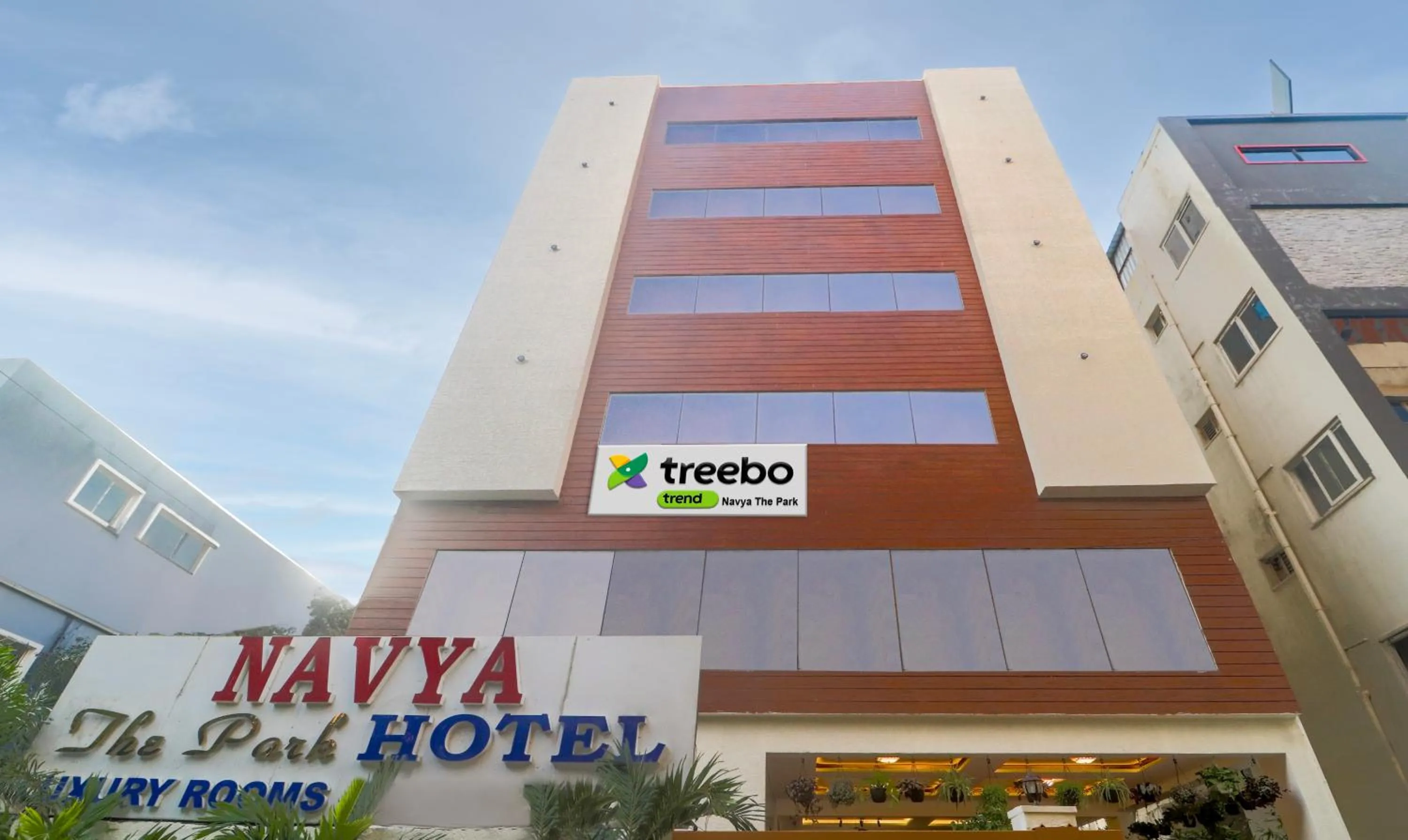 Facade/entrance in Treebo Navya The Park