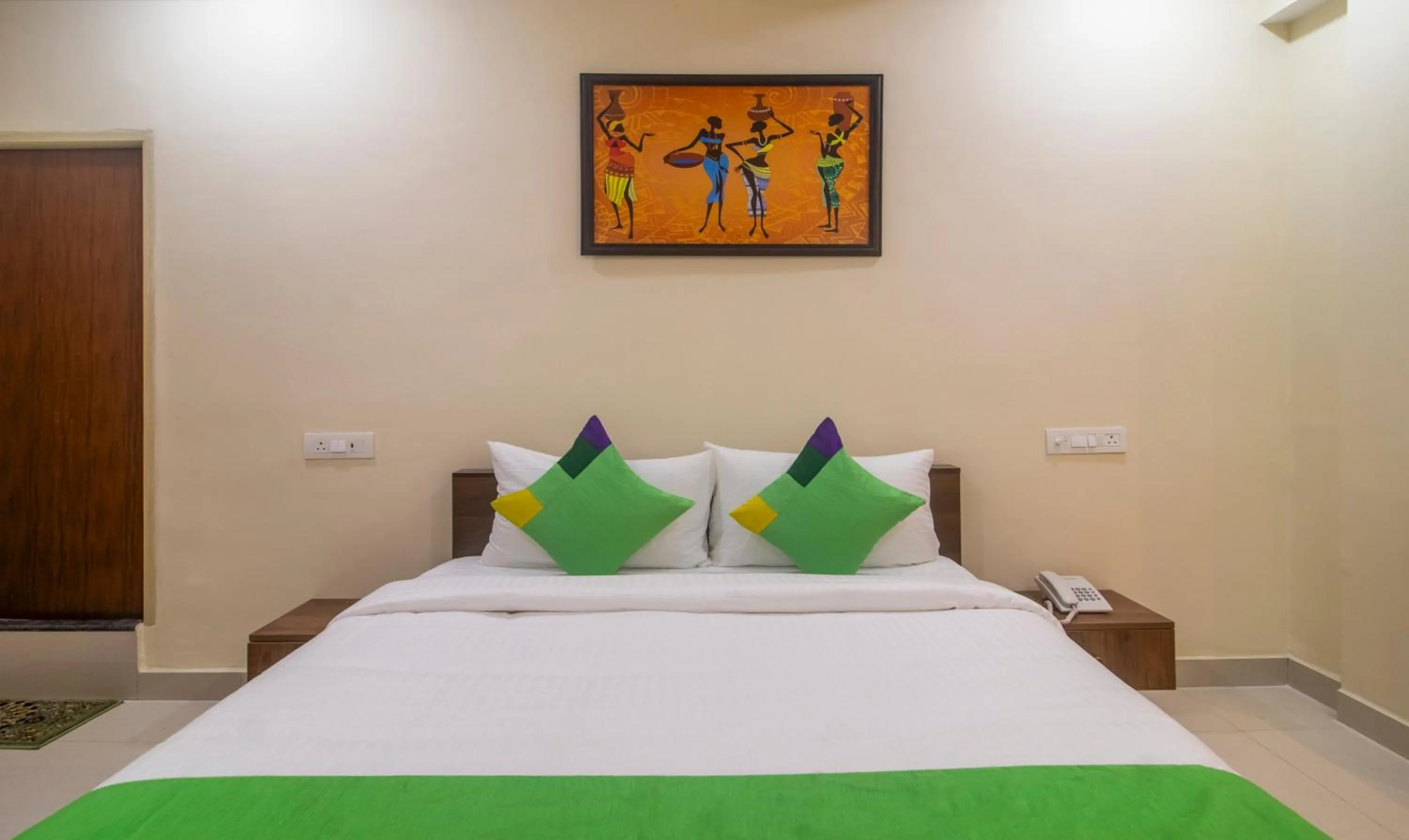 Bed in Treebo Navya The Park