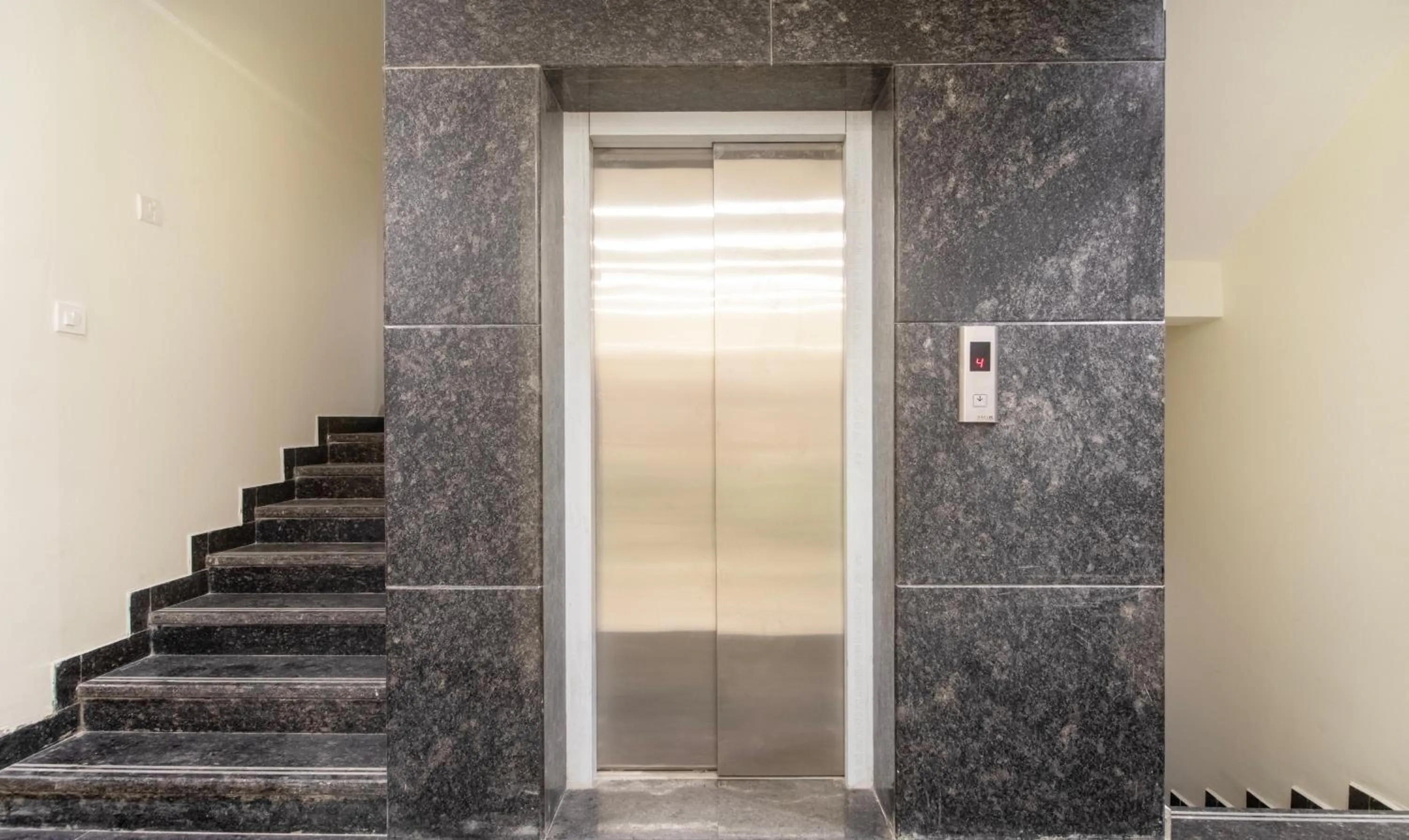 elevator in Treebo Navya The Park