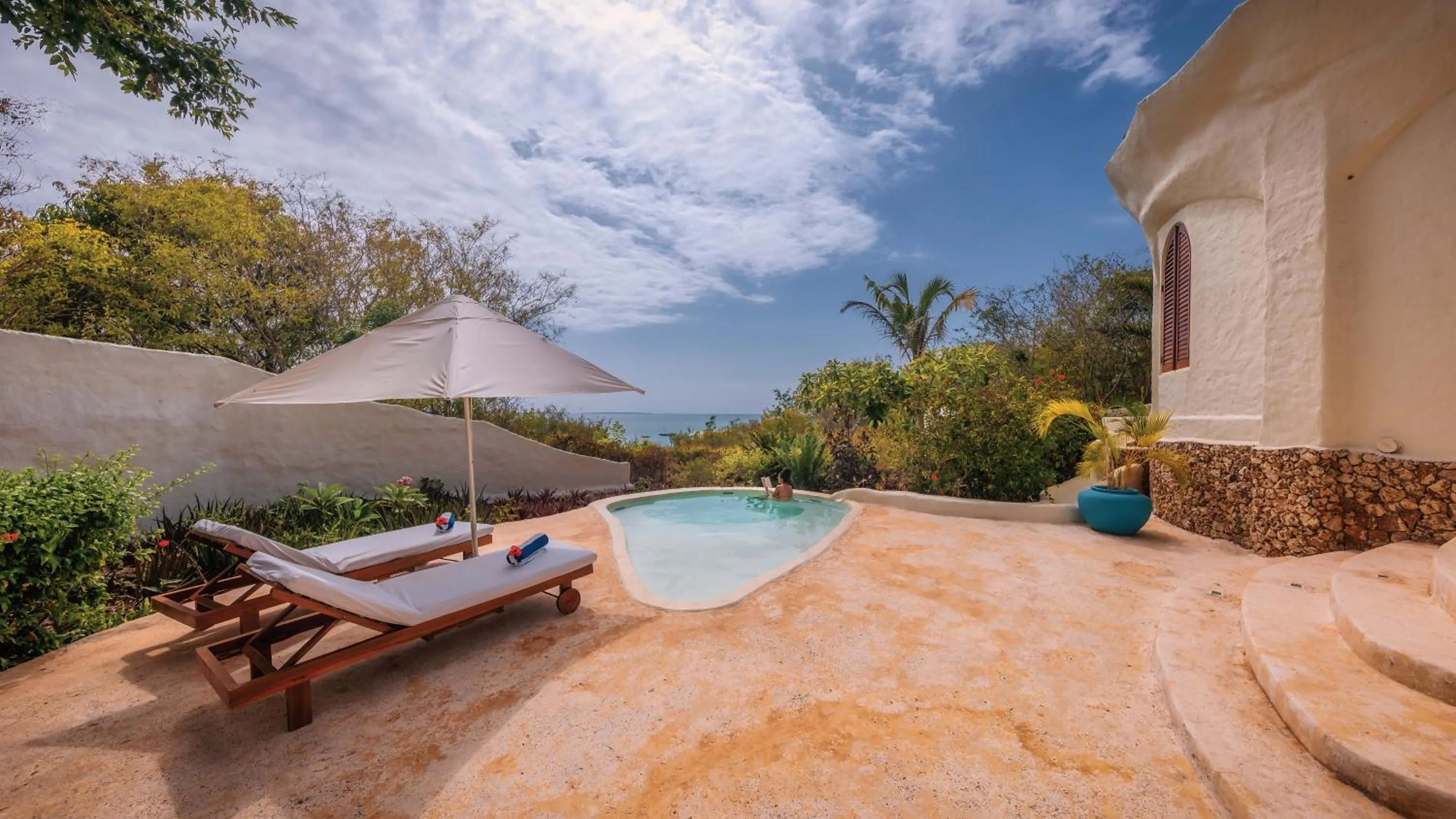 Swimming pool in Kilindi Zanzibar