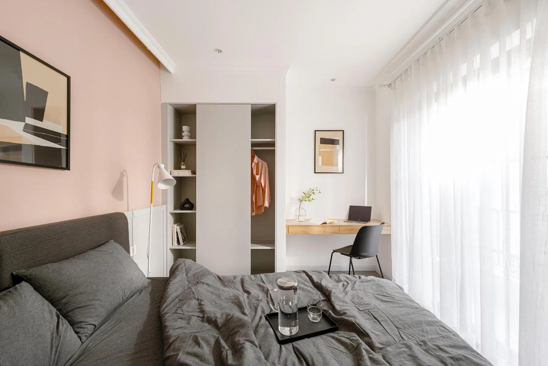 Photo of the whole room, Bed in M Village Living Hoàng Văn Thụ