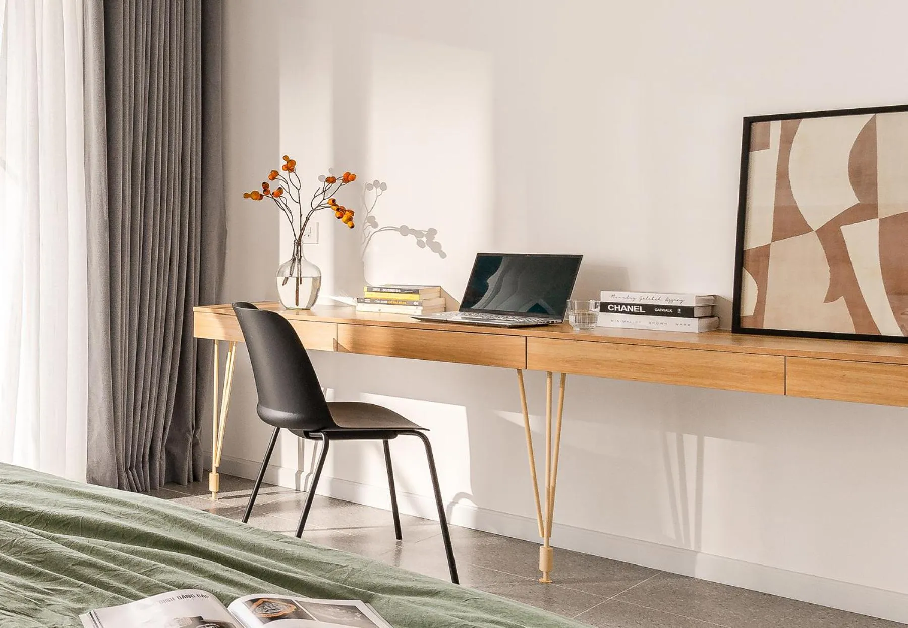 Seating area in M Village Living Hoàng Văn Thụ