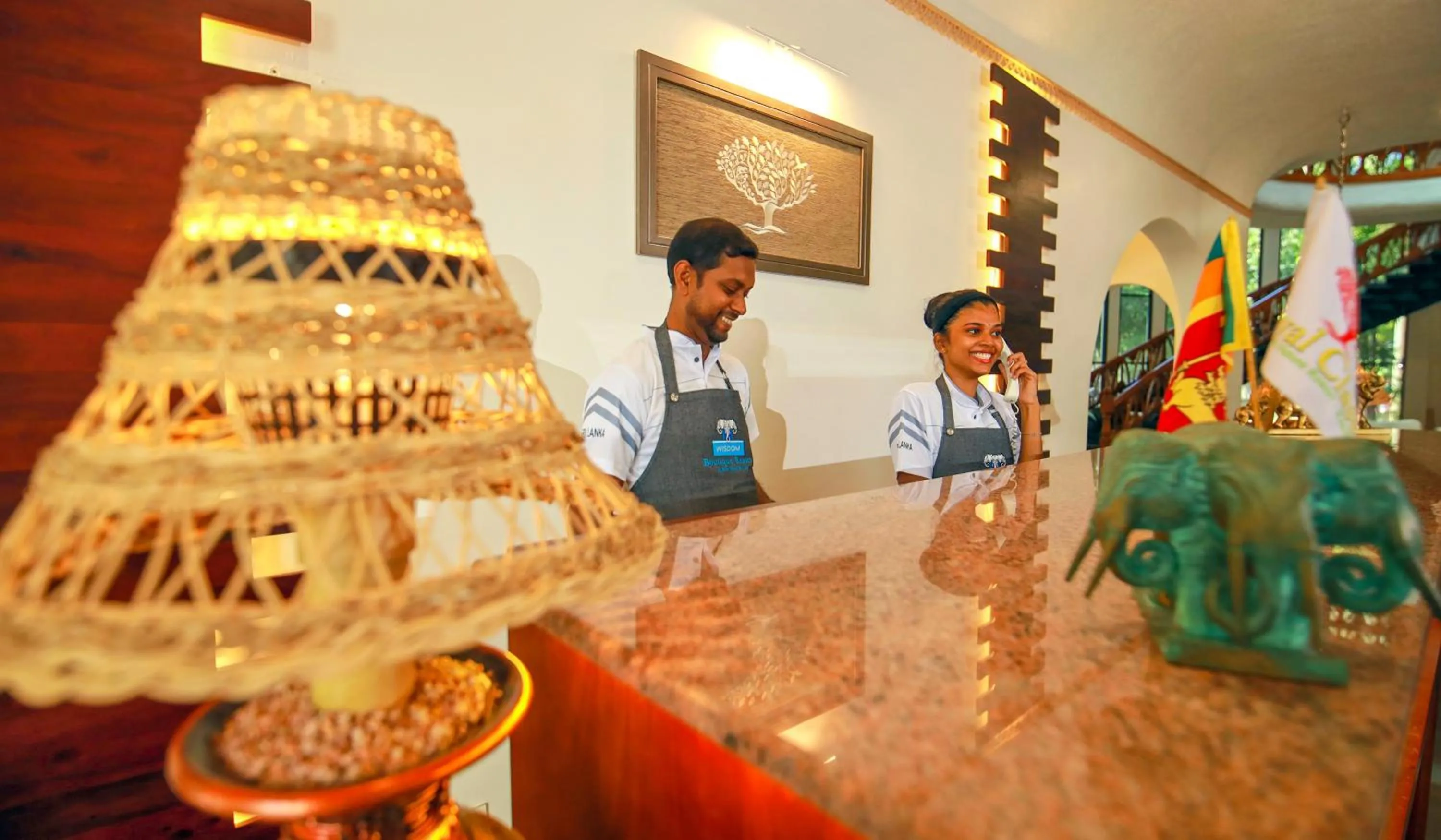 Staff in Wisdom Boutique Resort