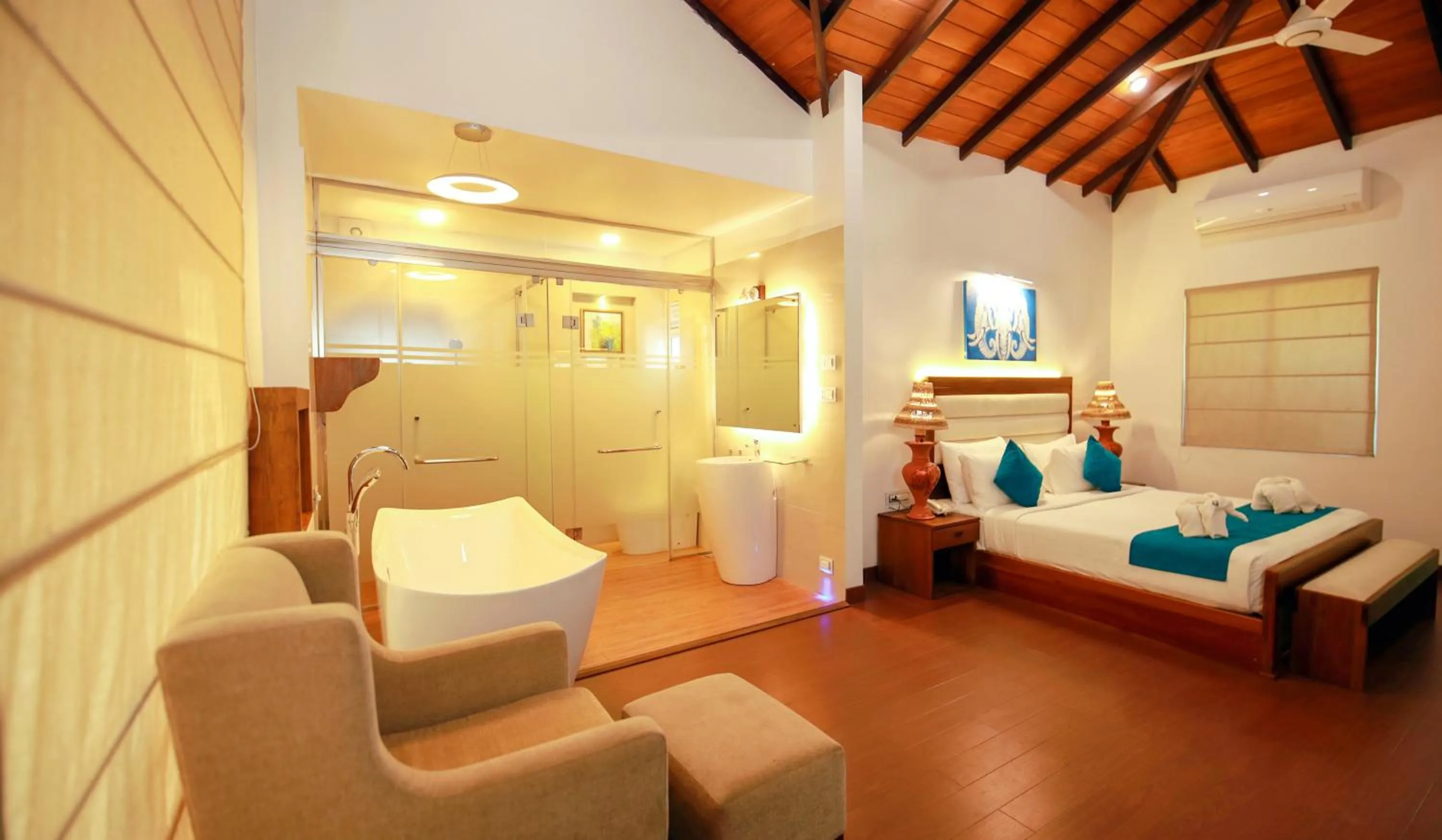 Bed in Wisdom Boutique Resort