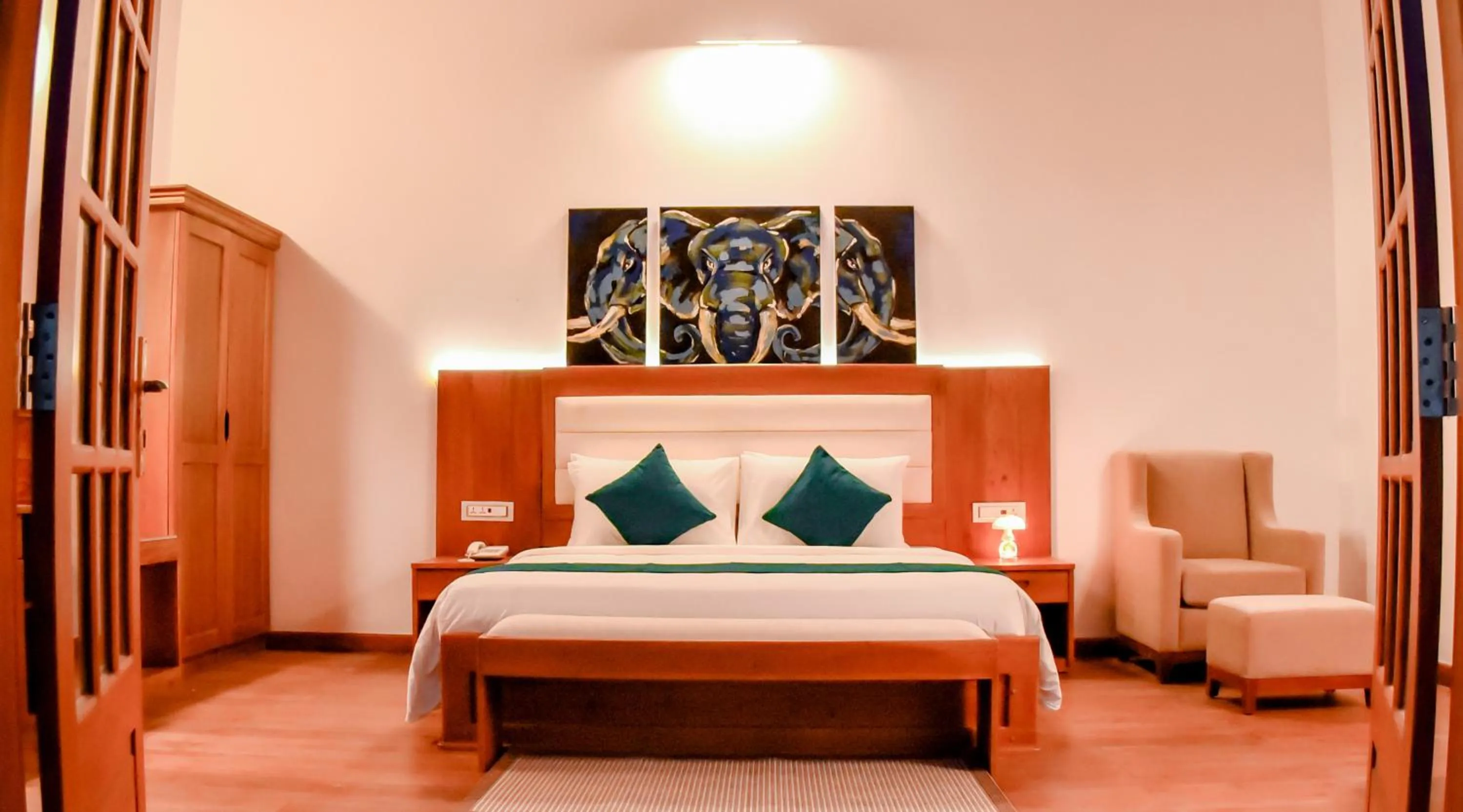 Bed in Wisdom Boutique Resort