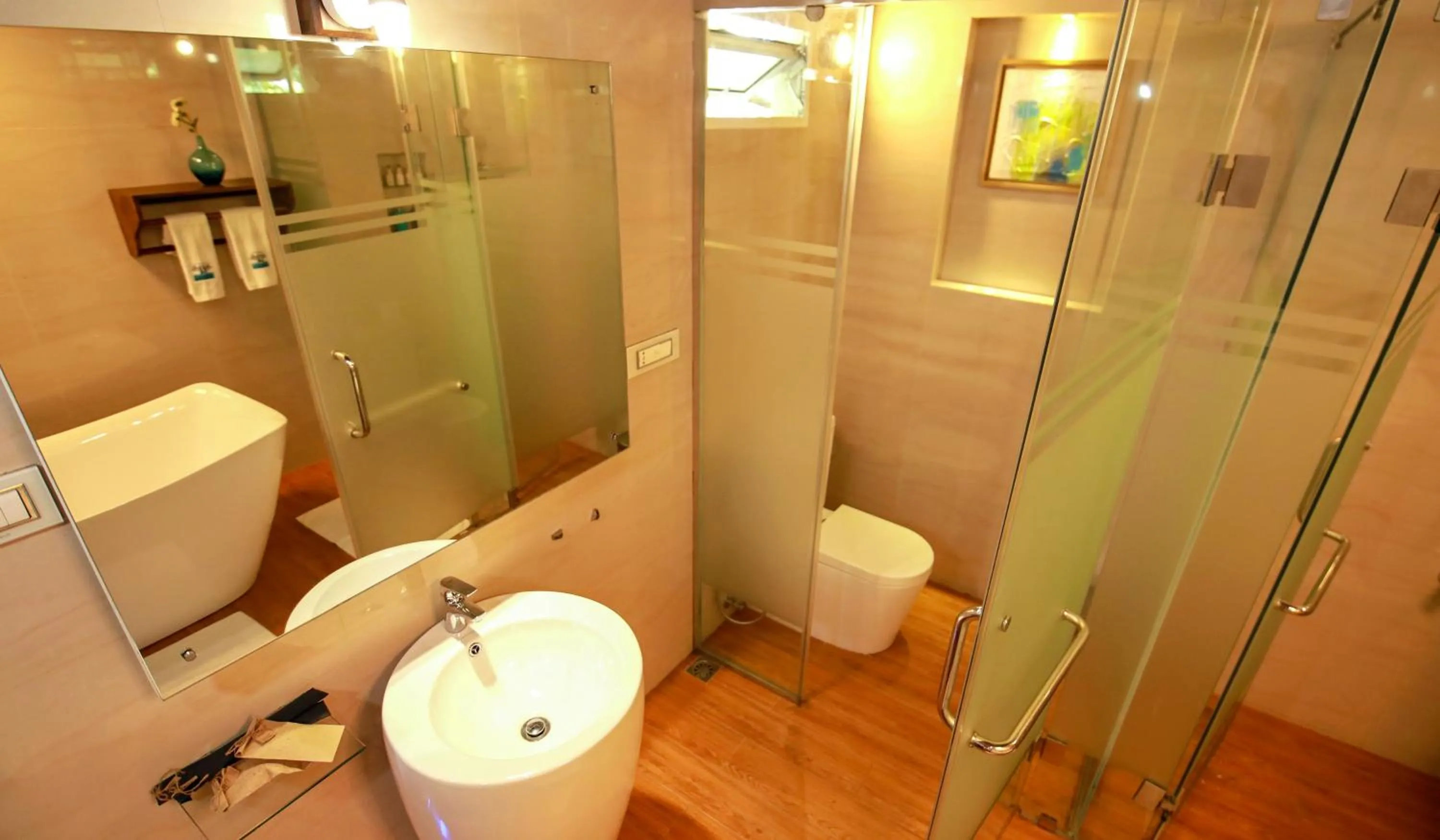 Shower in Wisdom Boutique Resort