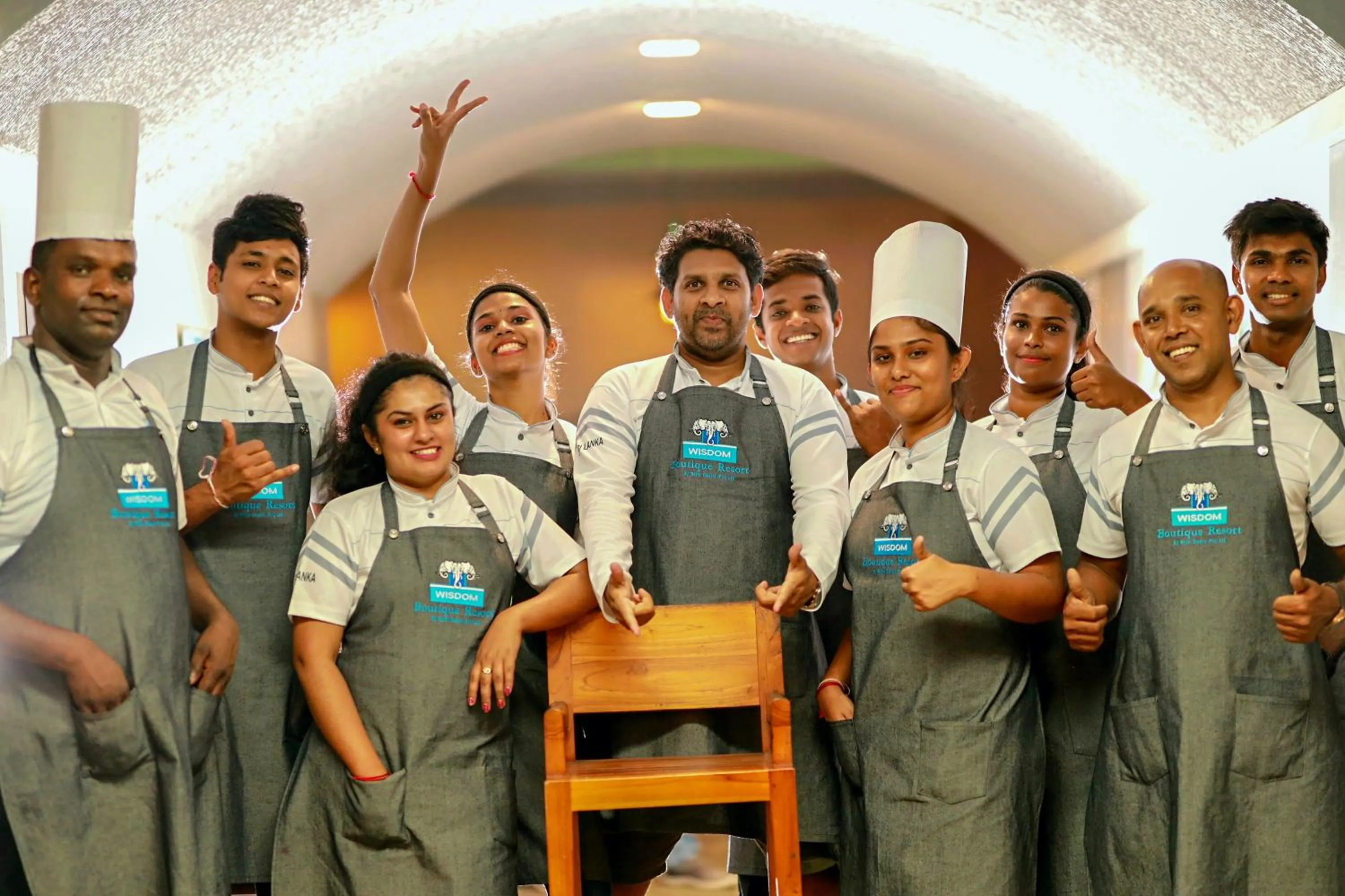 Staff in Wisdom Boutique Resort