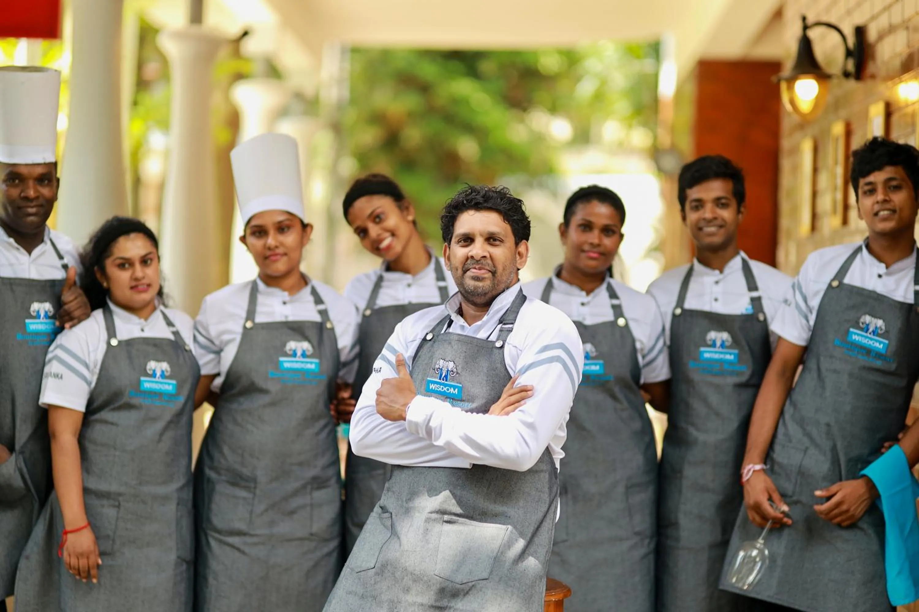 Staff in Wisdom Boutique Resort