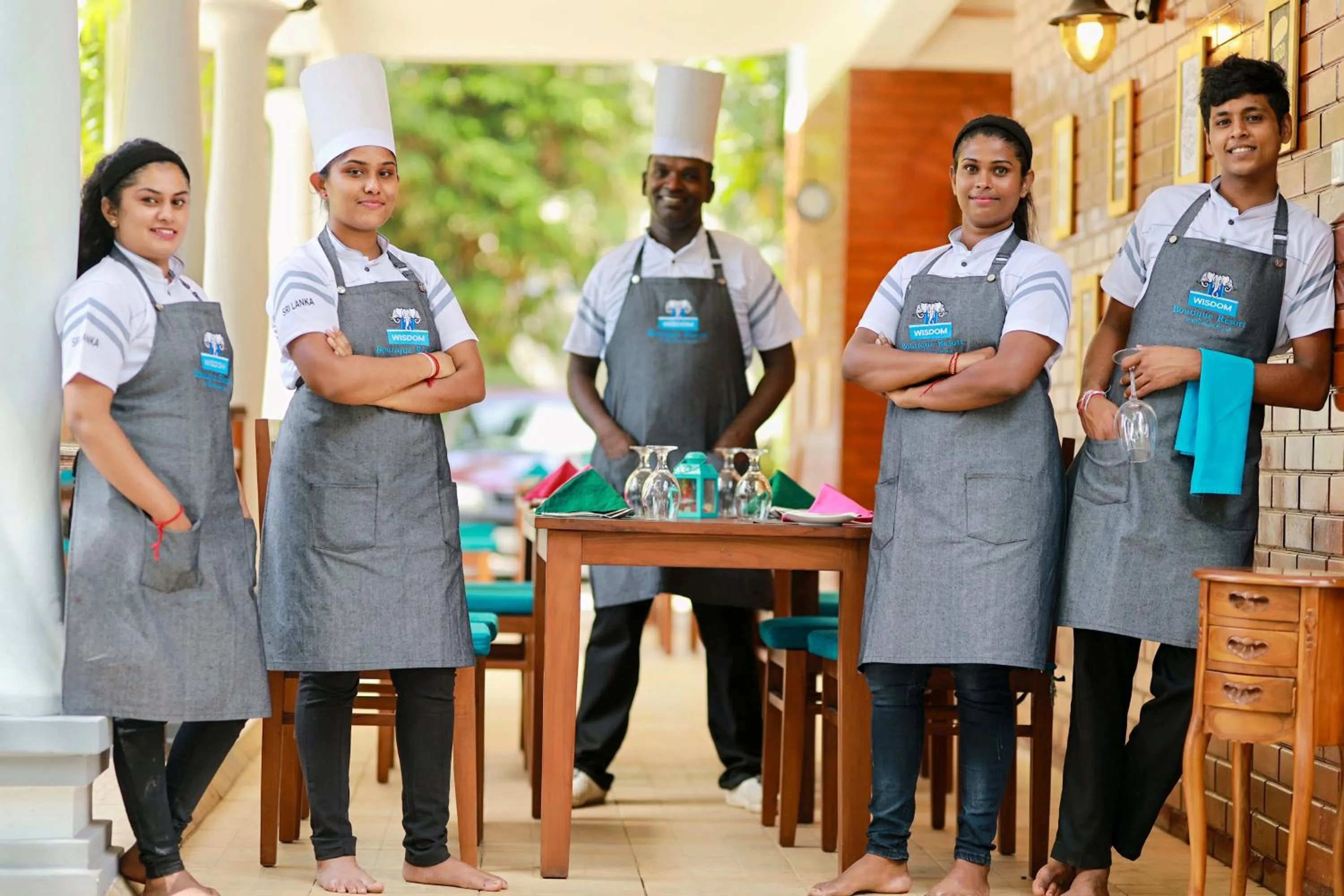 Staff in Wisdom Boutique Resort