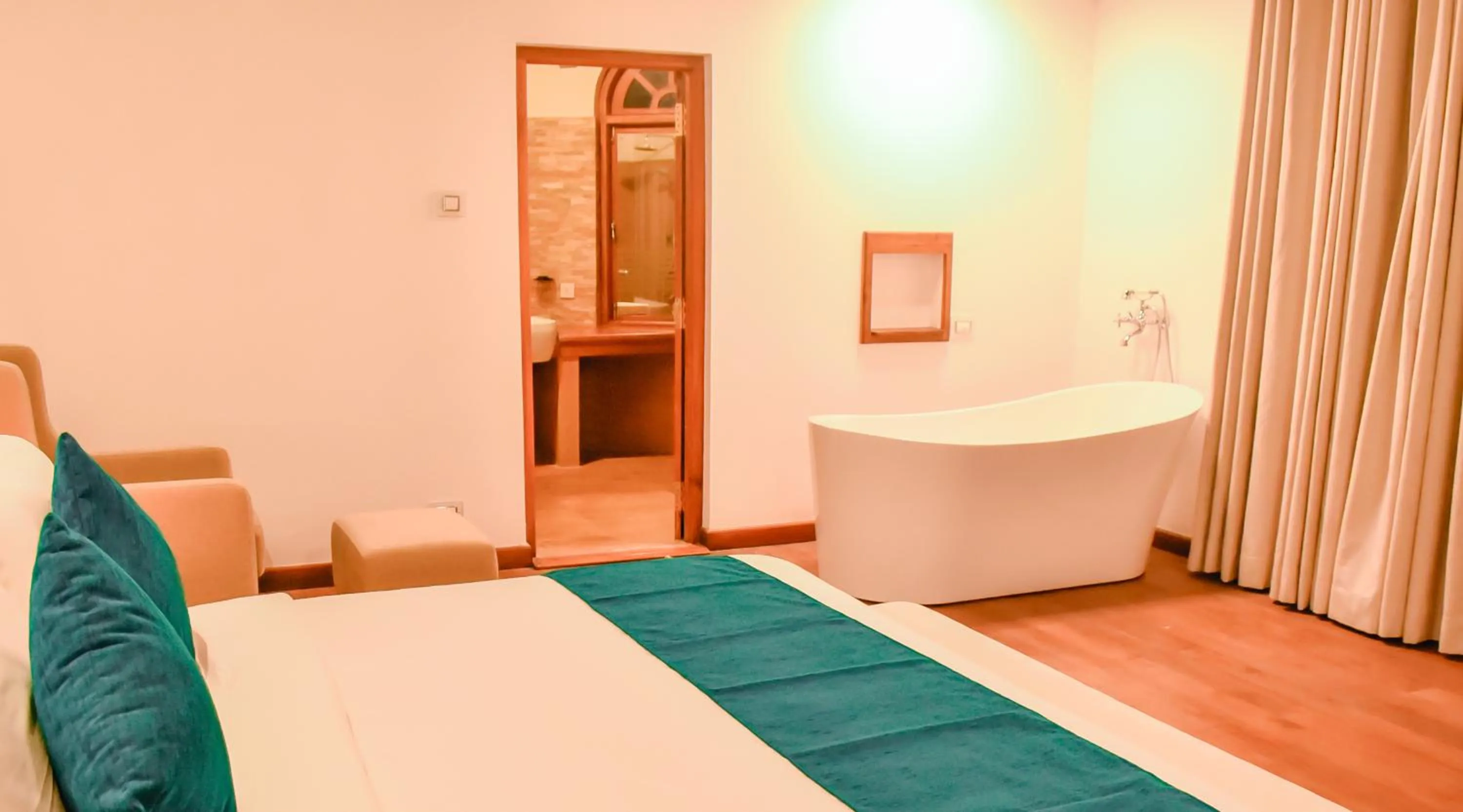 Bed in Wisdom Boutique Resort