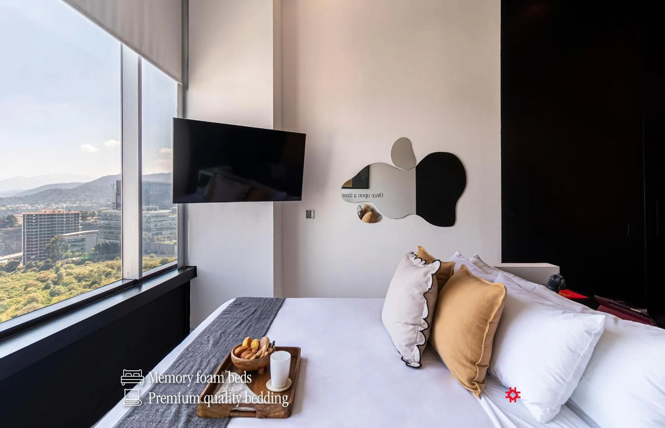 Bed in Collection Suites by Kukun