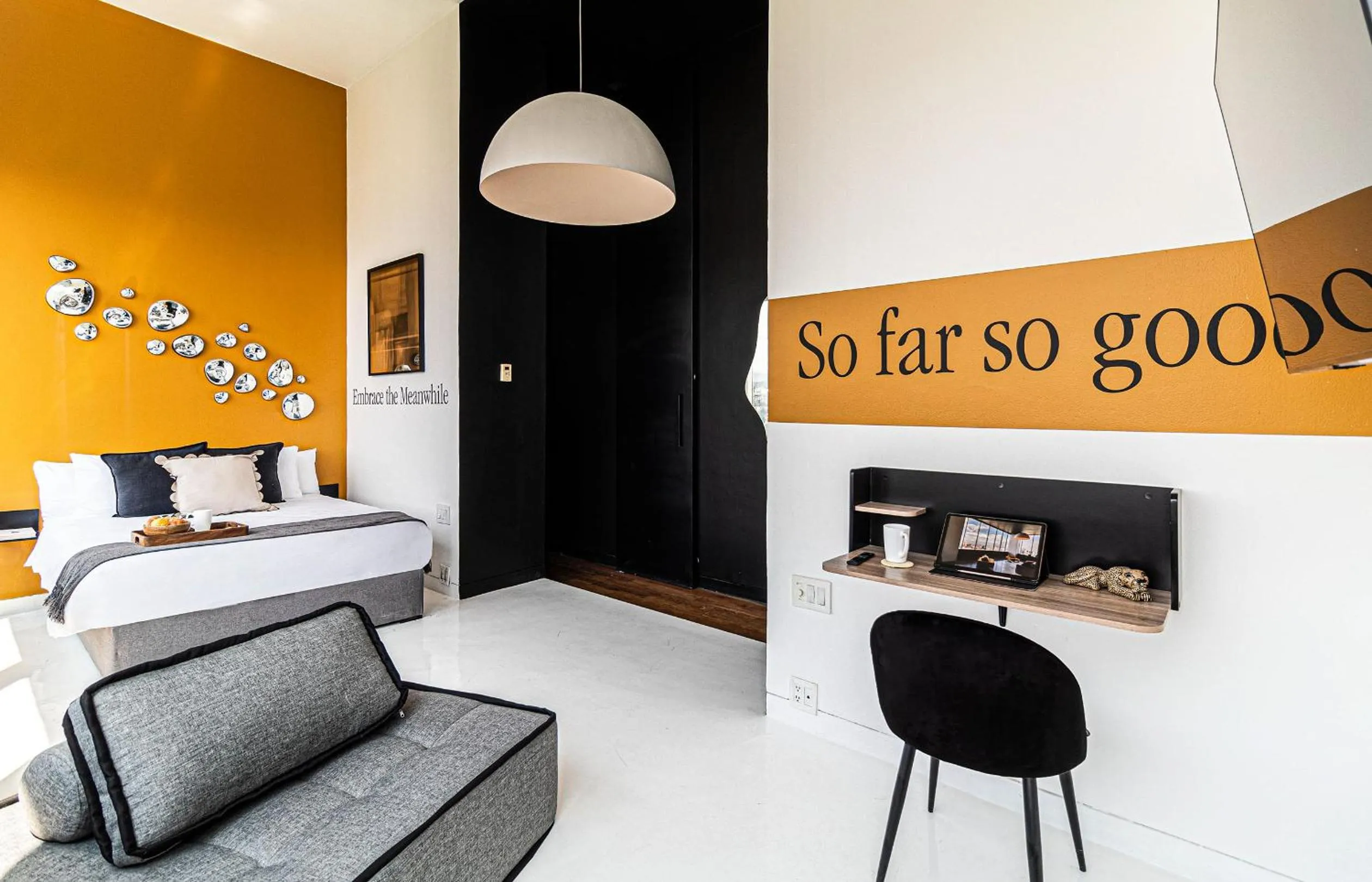 Photo of the whole room, Bed in Collection Suites by Kukun