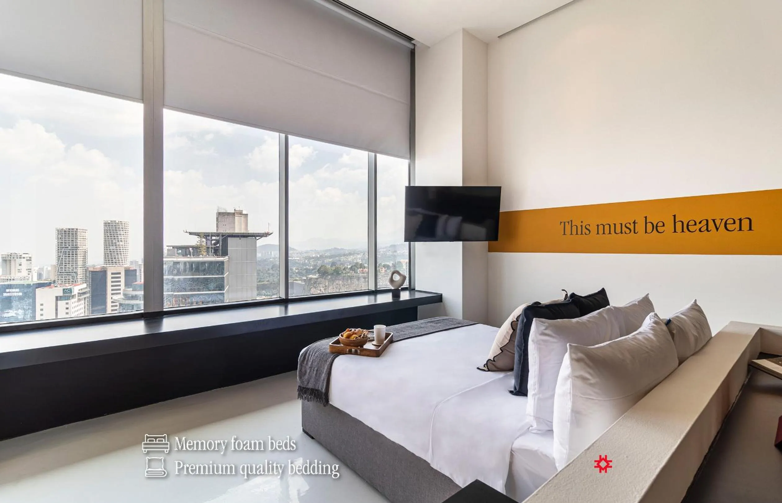 Bed in Collection Suites by Kukun