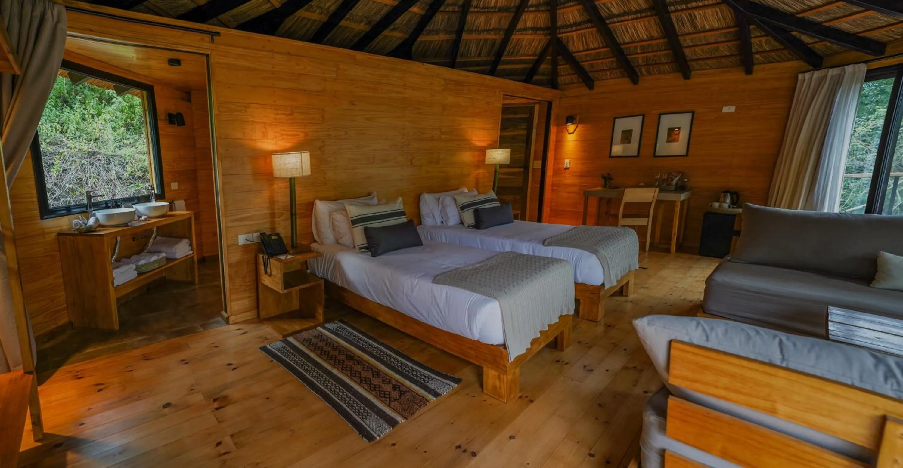 Bed in Reserva Natural Iguazú - Pristine Luxury Camp
