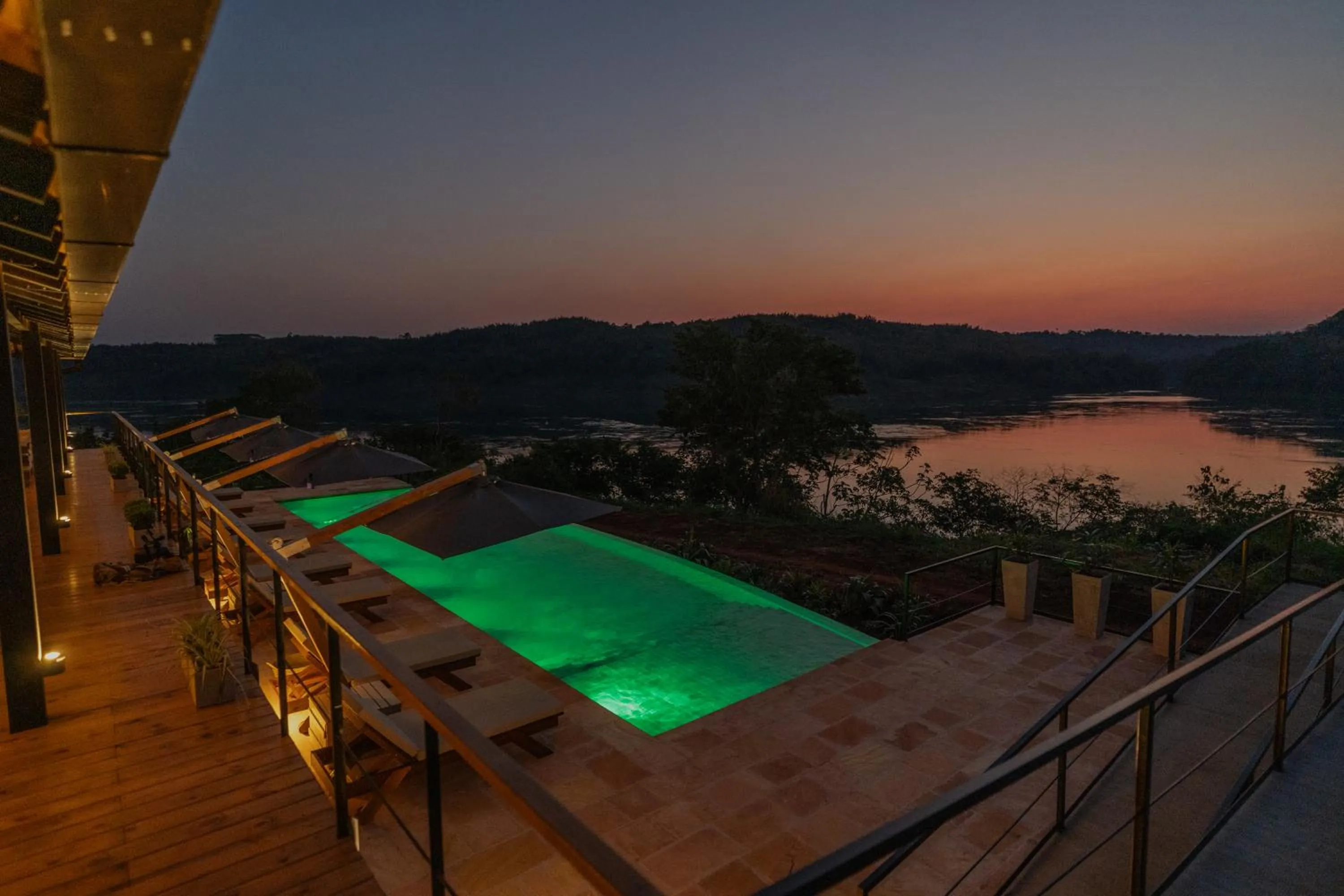 Swimming pool in Reserva Natural Iguazú - Pristine Luxury Camp