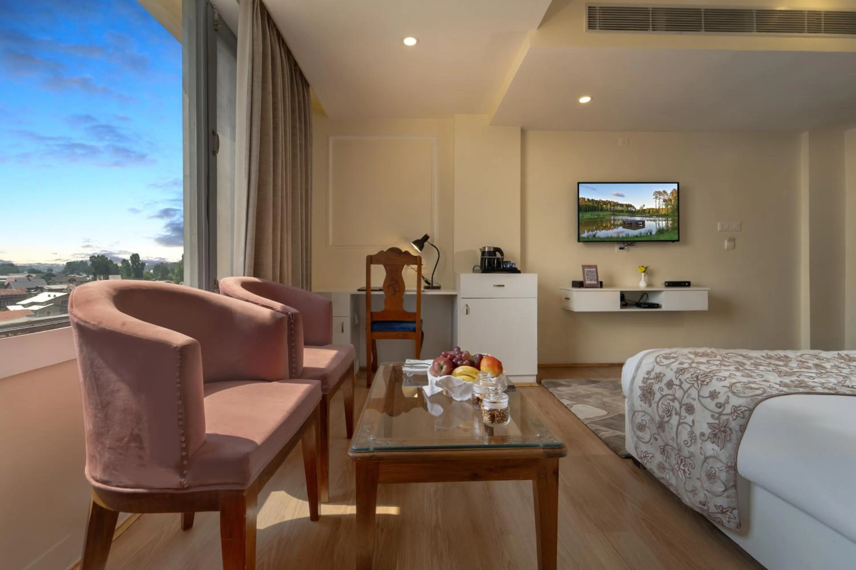 Seating area in ARCO Hotels and Resorts Srinagar