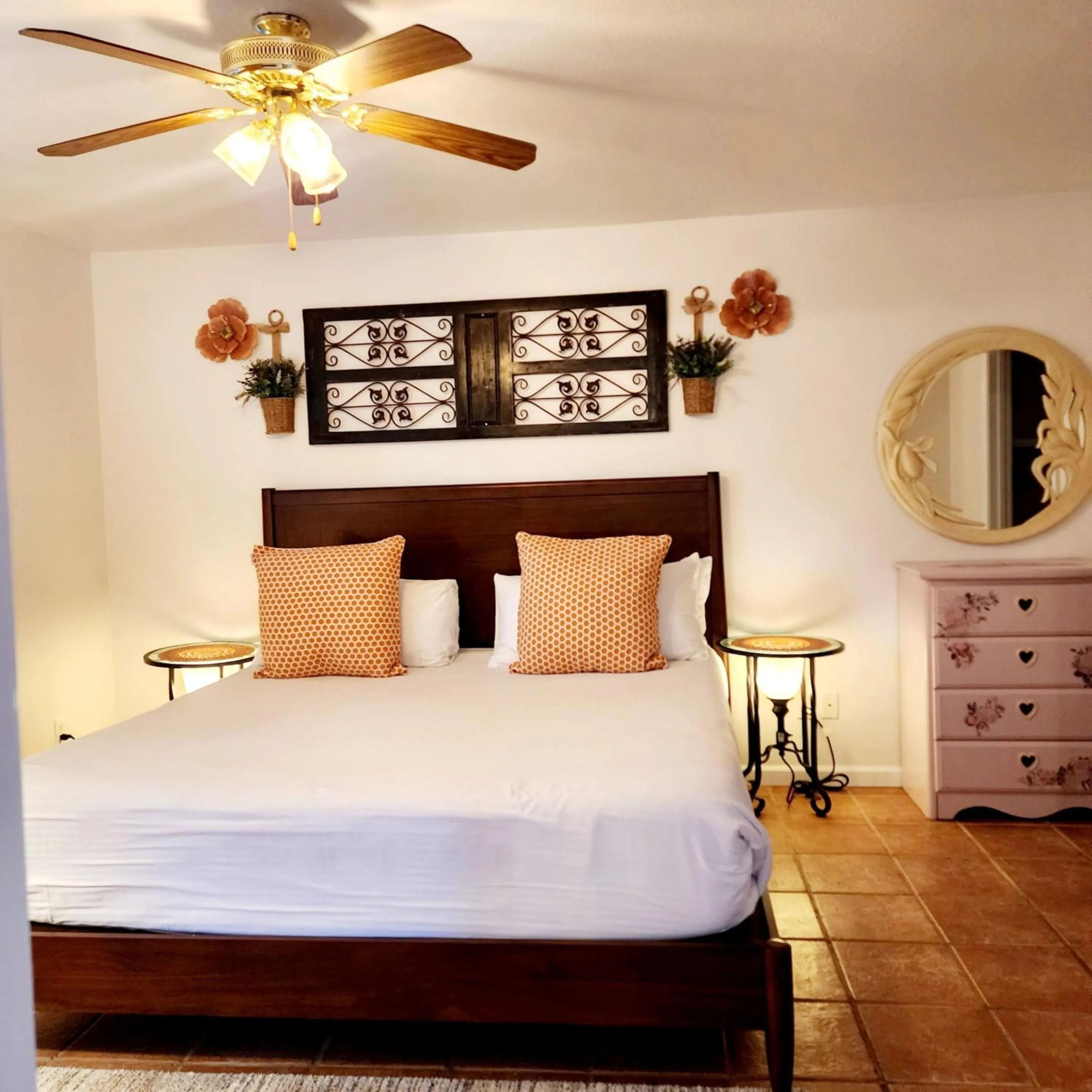 Bed in Miranda Gardens Resort