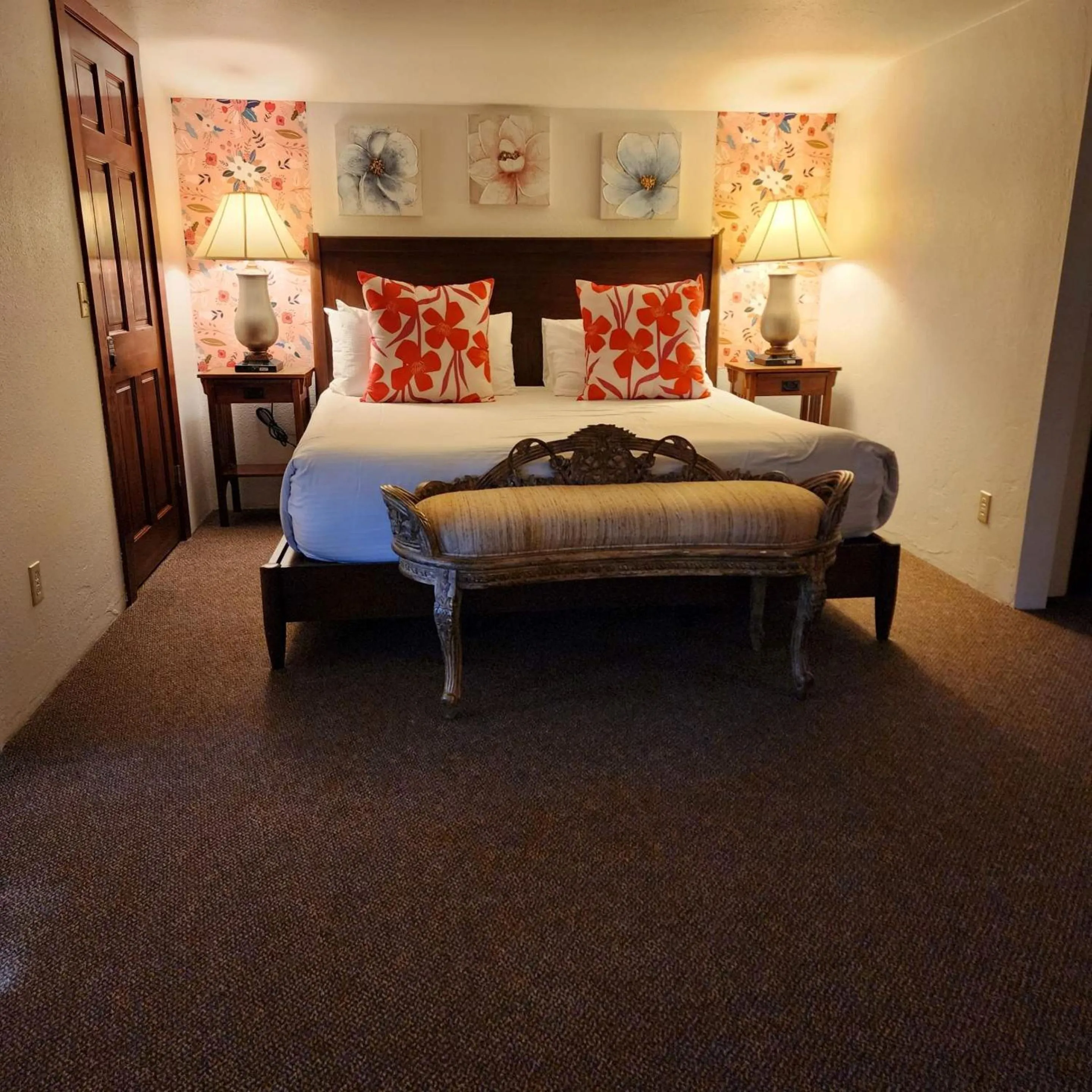 Bed in Miranda Gardens Resort